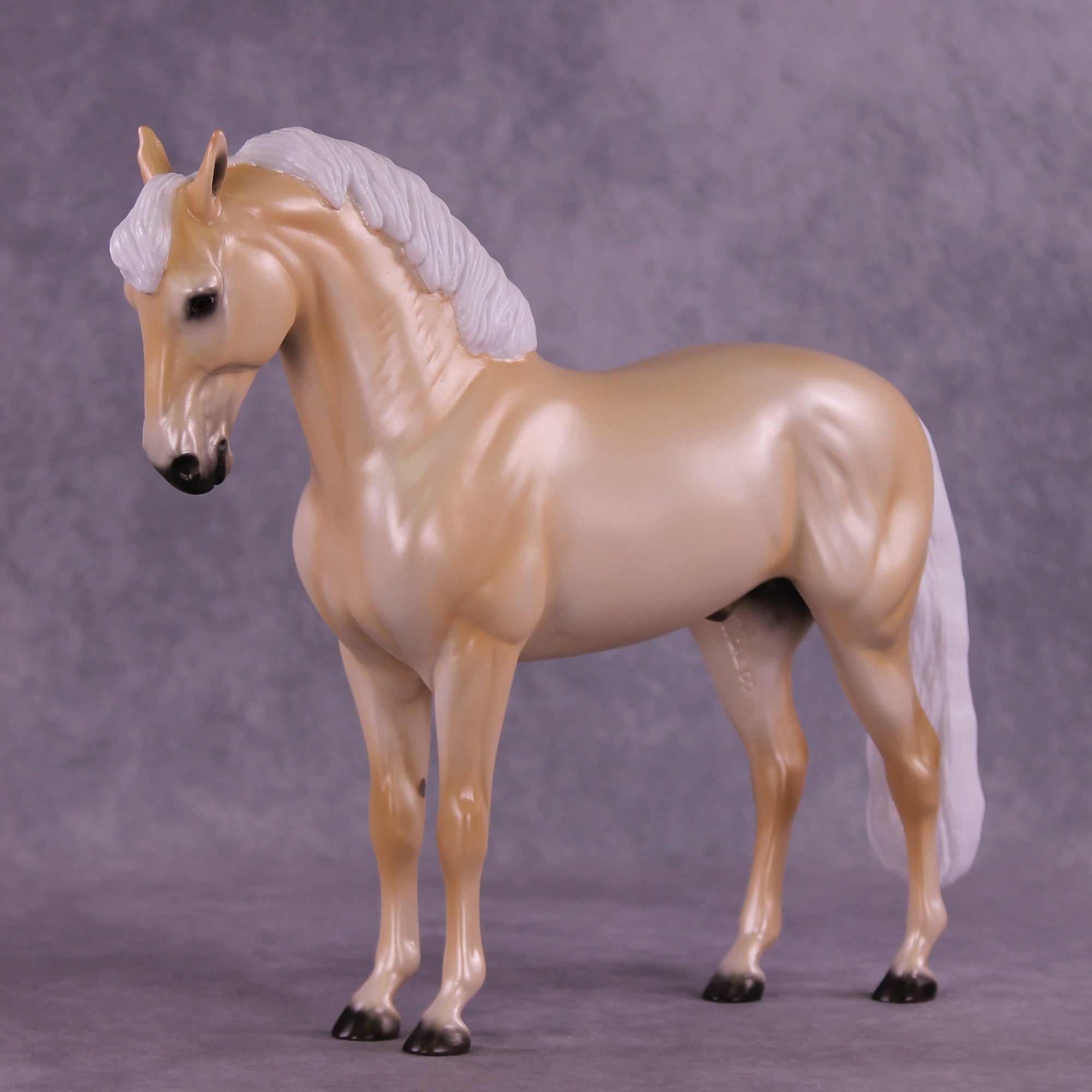 Sugar Cookie OOAK FCM Andalusian by Ellen Robbins DDOOAKs25