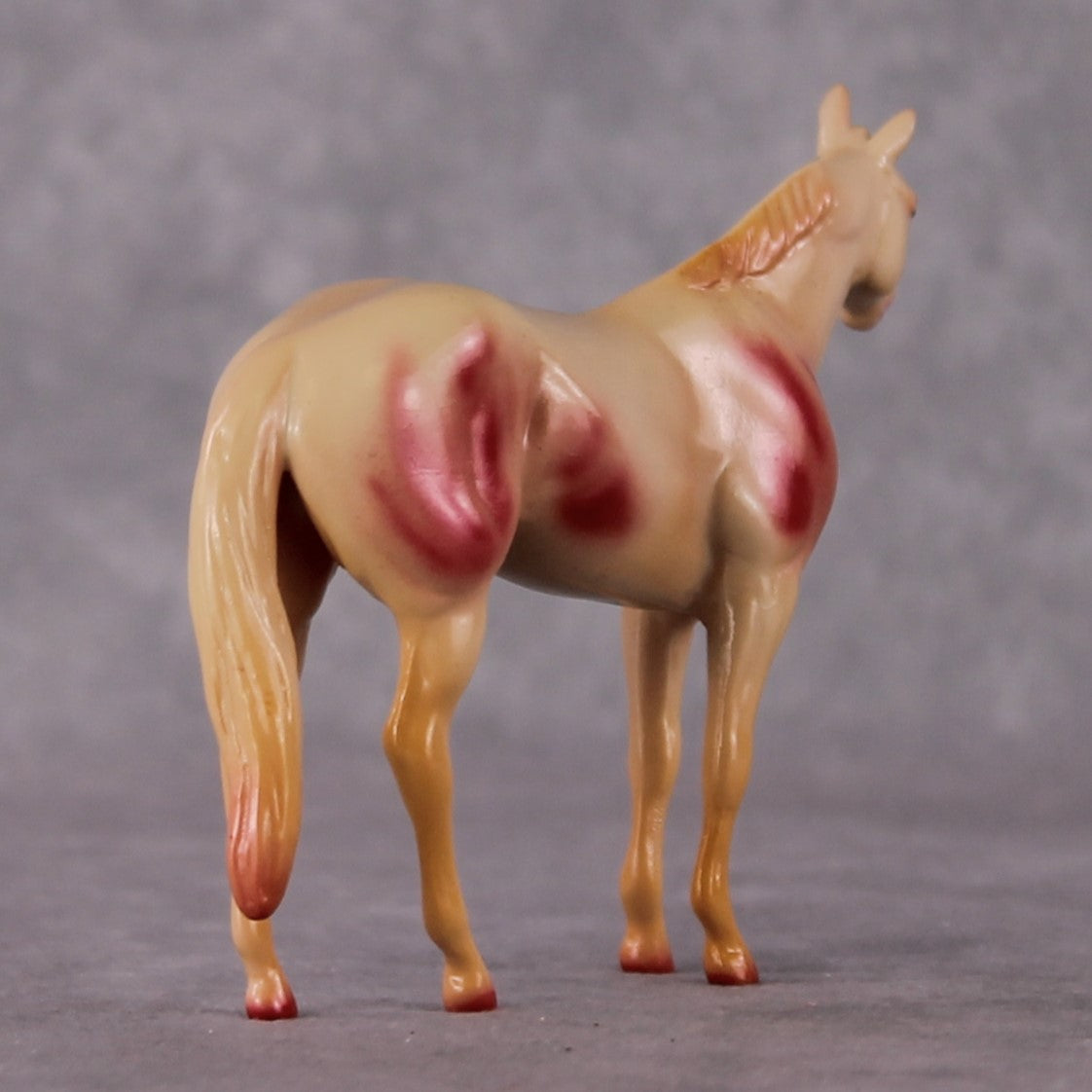 “National Take A Walk in a Park Day” Rock Chips: OOAK Stock Horse Chip based on Oregon Sunstone by Ellen Robbins