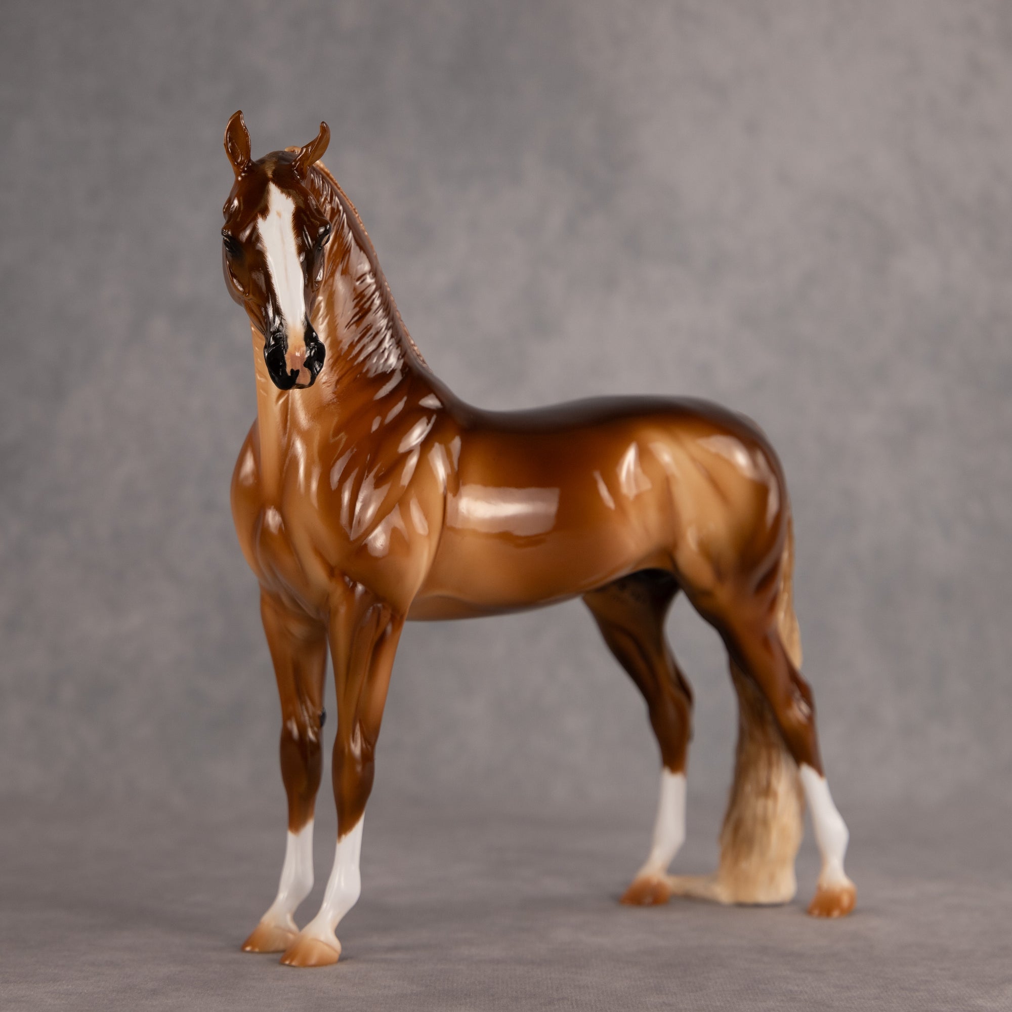 Grand Finale OOAK EFCM Arabian Stallion by Carly Kudalis EQ26