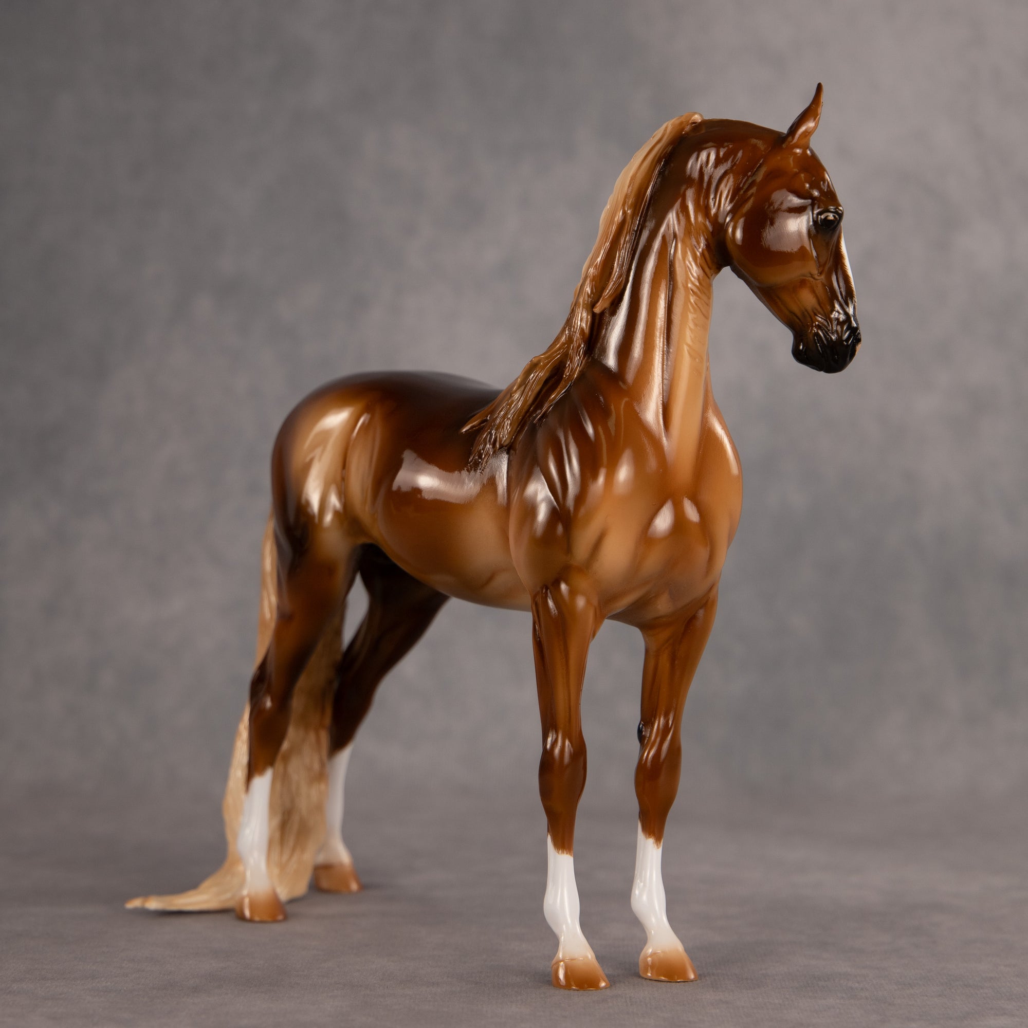 Grand Finale OOAK EFCM Arabian Stallion by Carly Kudalis EQ26