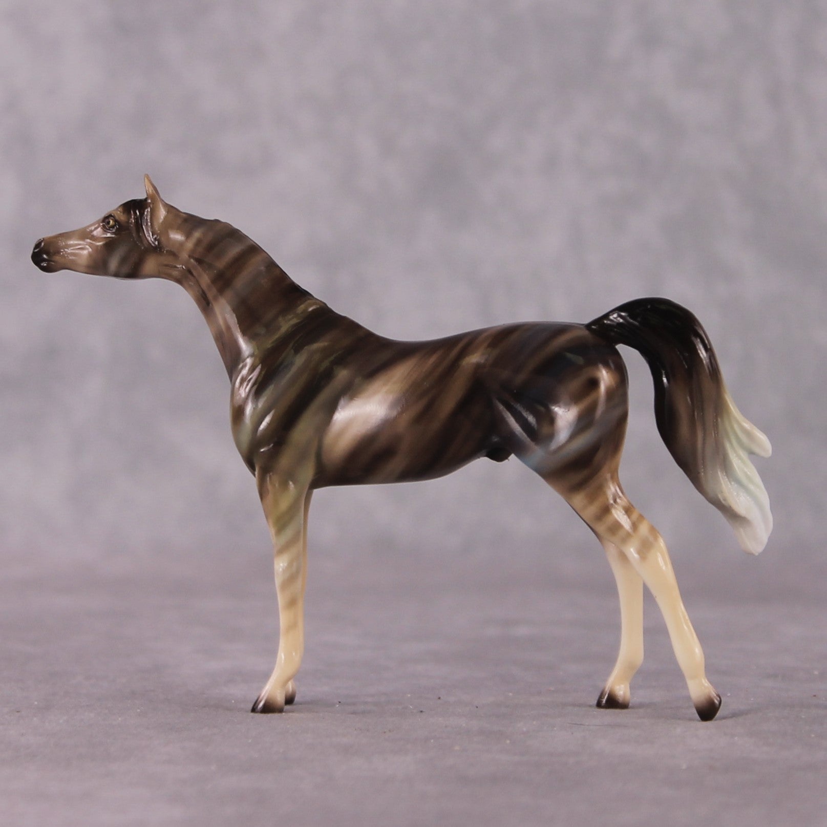 “National Take A Walk in a Park Day” Rock Chips: OOAK Arabian Chip based on Petrified Wood I by Ellen Robbins