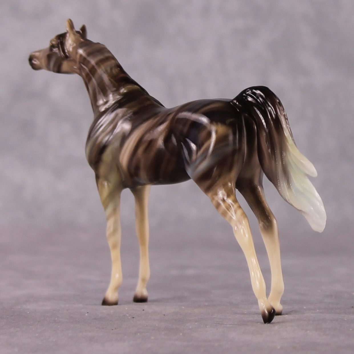 “National Take A Walk in a Park Day” Rock Chips: OOAK Arabian Chip based on Petrified Wood I by Ellen Robbins