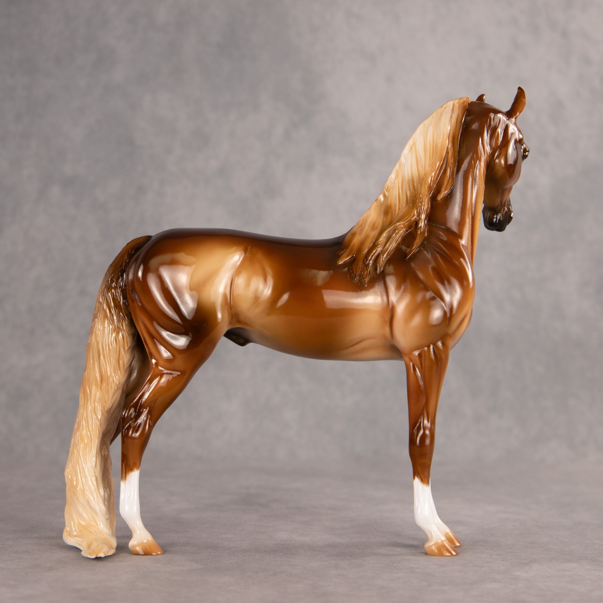Grand Finale OOAK EFCM Arabian Stallion by Carly Kudalis EQ26