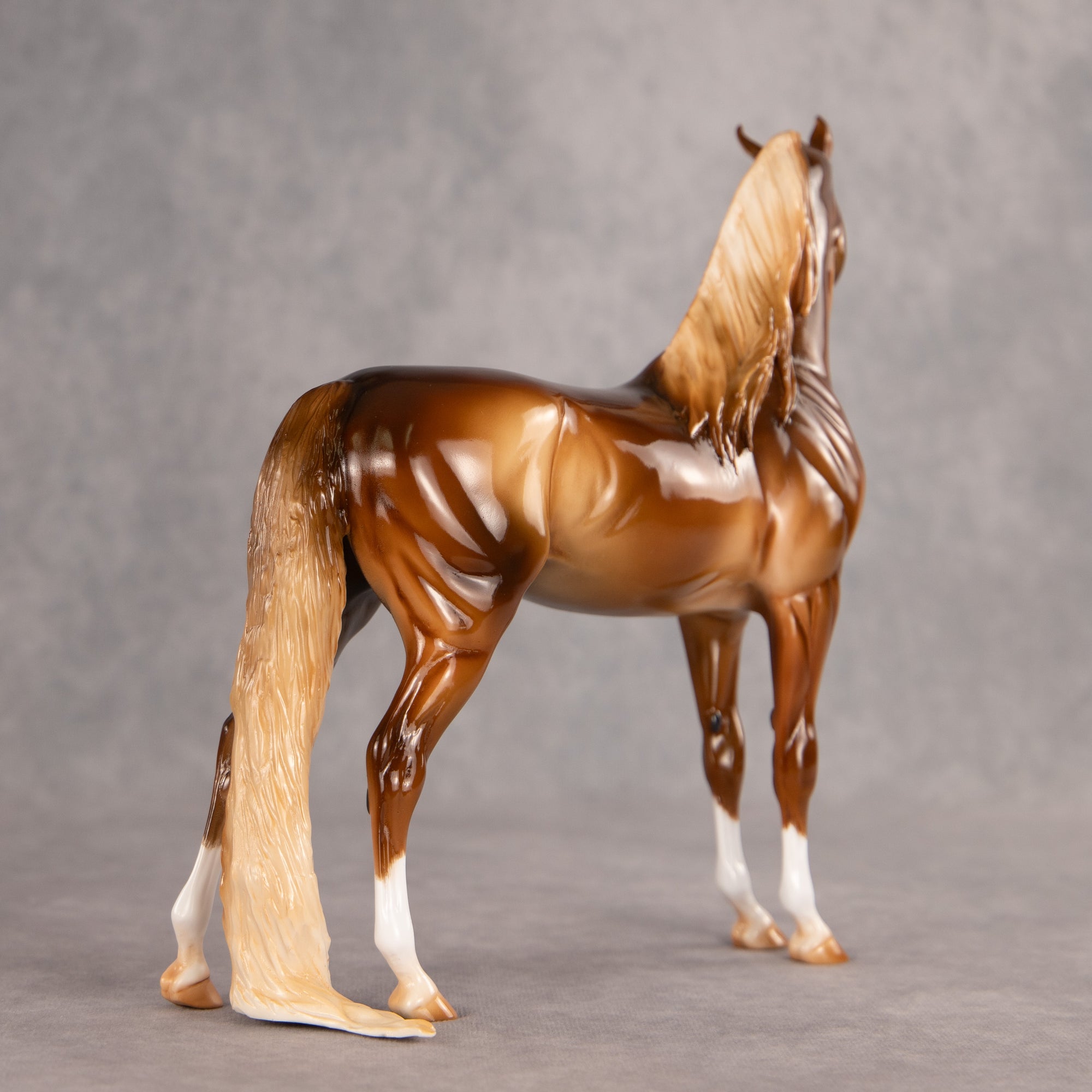 Grand Finale OOAK EFCM Arabian Stallion by Carly Kudalis EQ26