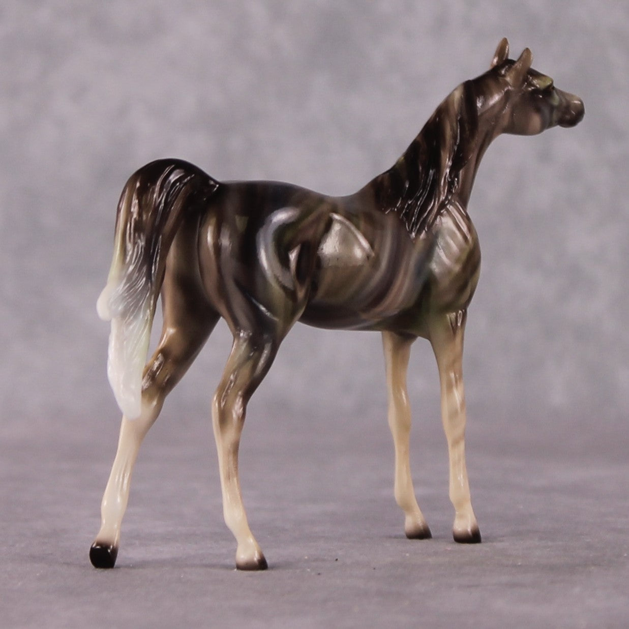 “National Take A Walk in a Park Day” Rock Chips: OOAK Arabian Chip based on Petrified Wood I by Ellen Robbins