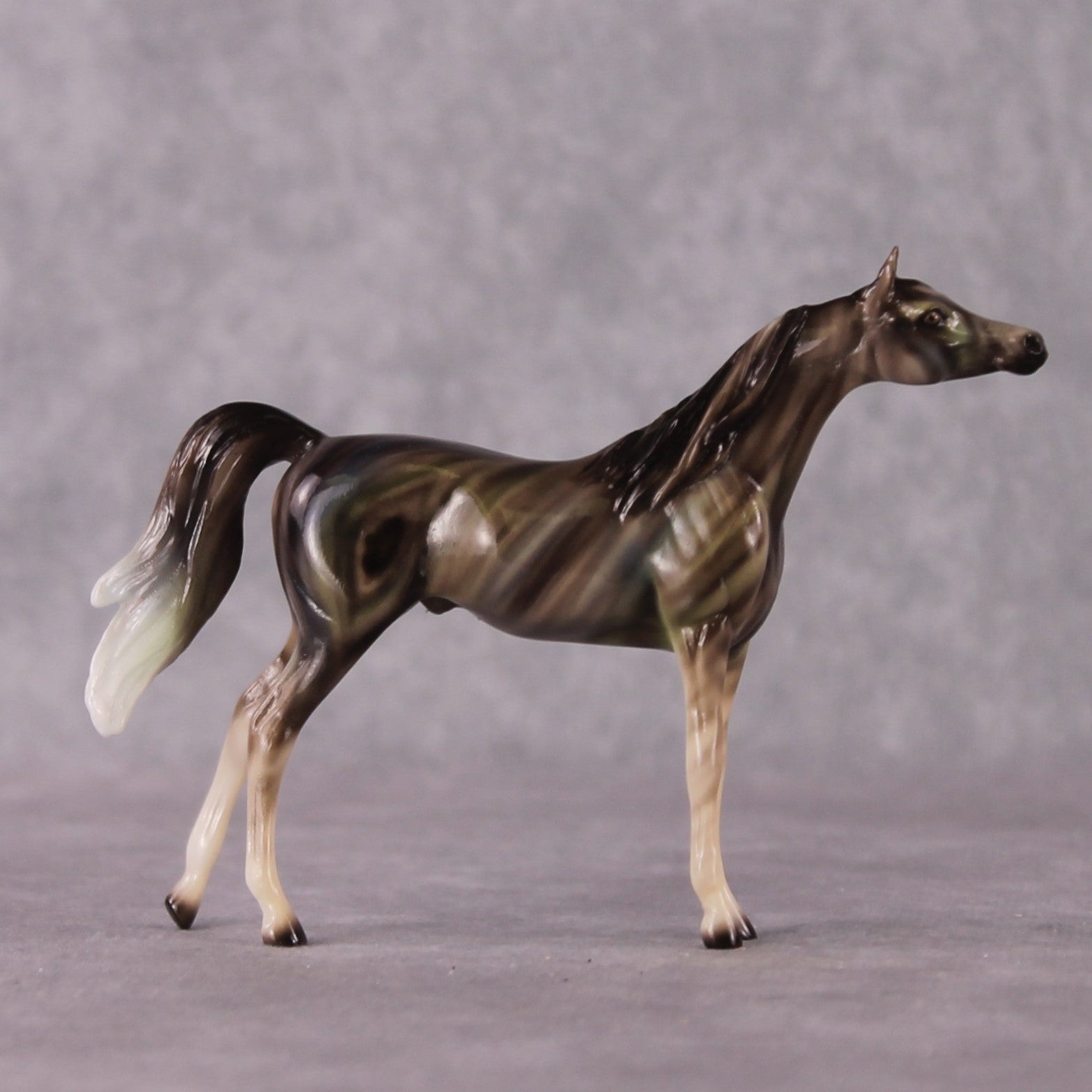 “National Take A Walk in a Park Day” Rock Chips: OOAK Arabian Chip based on Petrified Wood I by Ellen Robbins