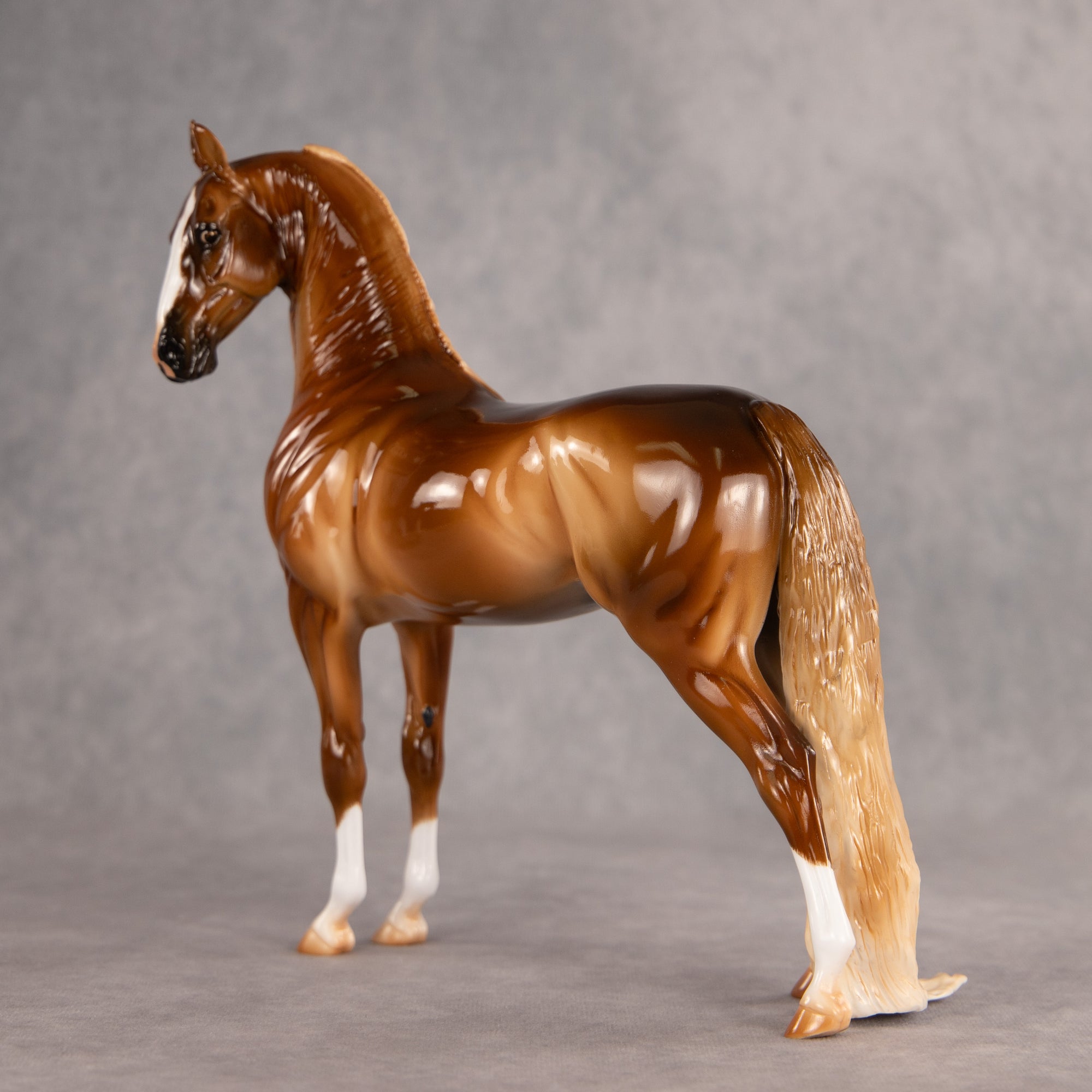 Grand Finale OOAK EFCM Arabian Stallion by Carly Kudalis EQ26