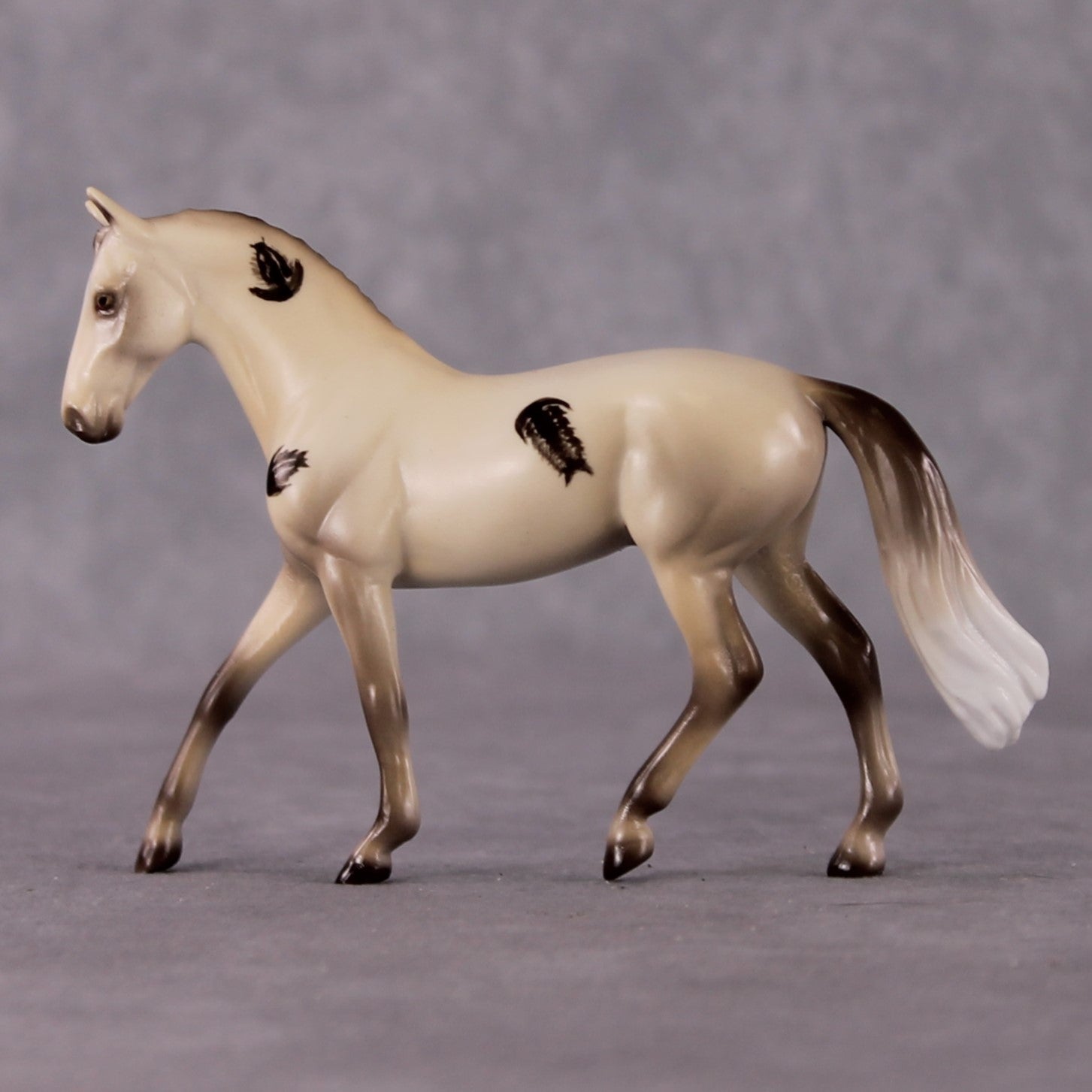 “National Take A Walk in a Park Day” Rock Chips: OOAK Warmblood Chip based on Trilobite Fossil II by Ellen Robbins