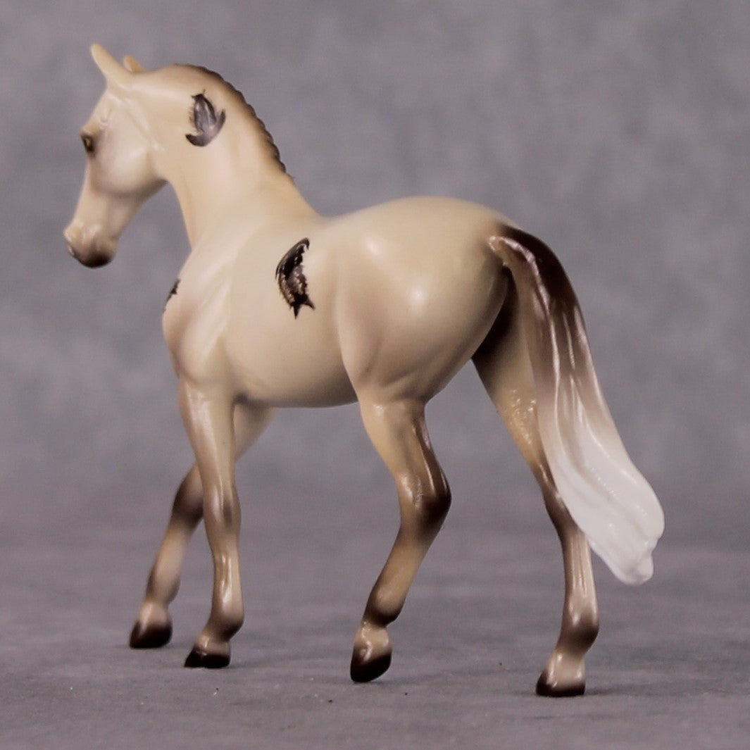 “National Take A Walk in a Park Day” Rock Chips: OOAK Warmblood Chip based on Trilobite Fossil II by Ellen Robbins