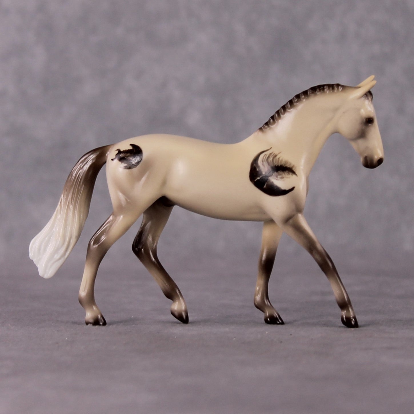 “National Take A Walk in a Park Day” Rock Chips: OOAK Warmblood Chip based on Trilobite Fossil II by Ellen Robbins