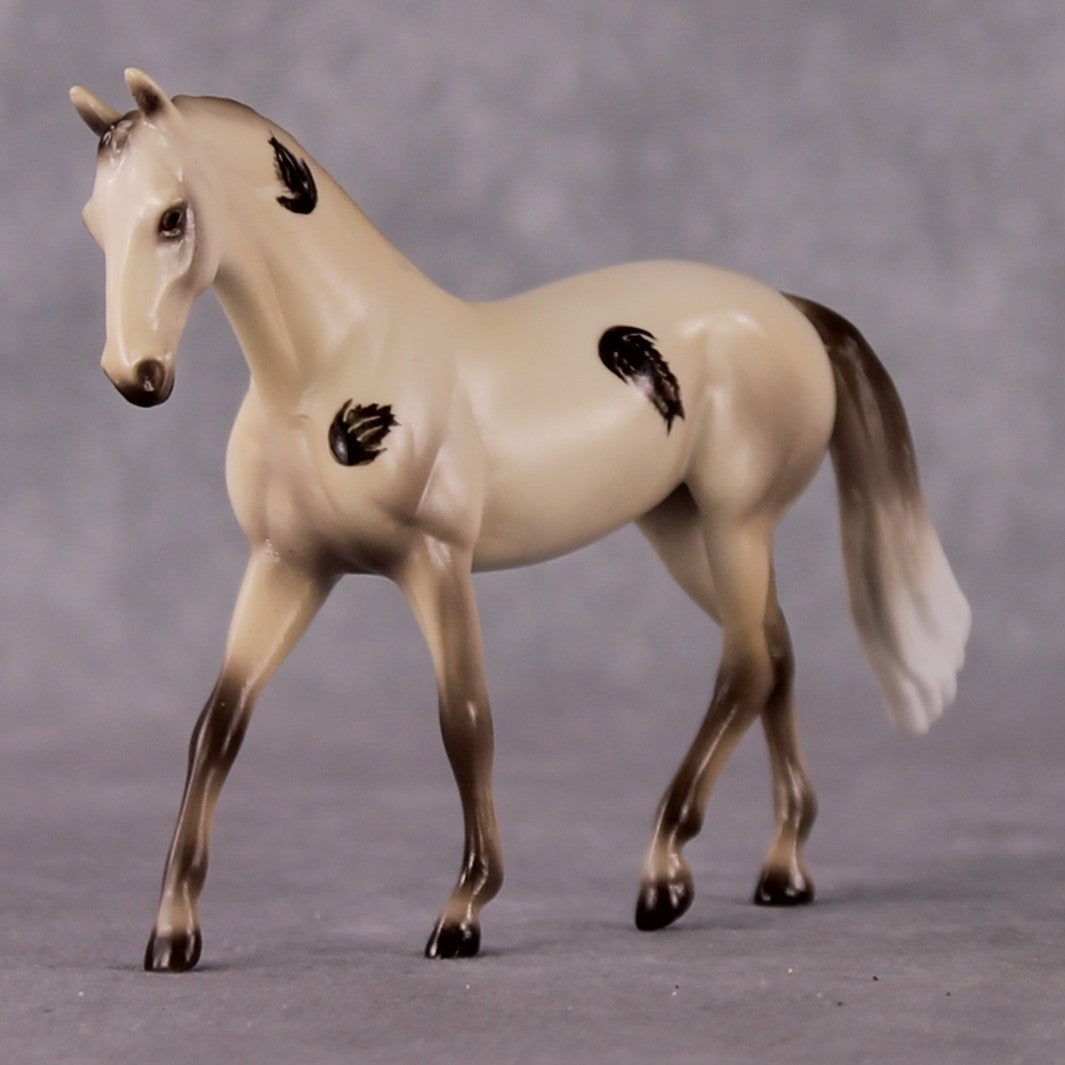 “National Take A Walk in a Park Day” Rock Chips: OOAK Warmblood Chip based on Trilobite Fossil II by Ellen Robbins