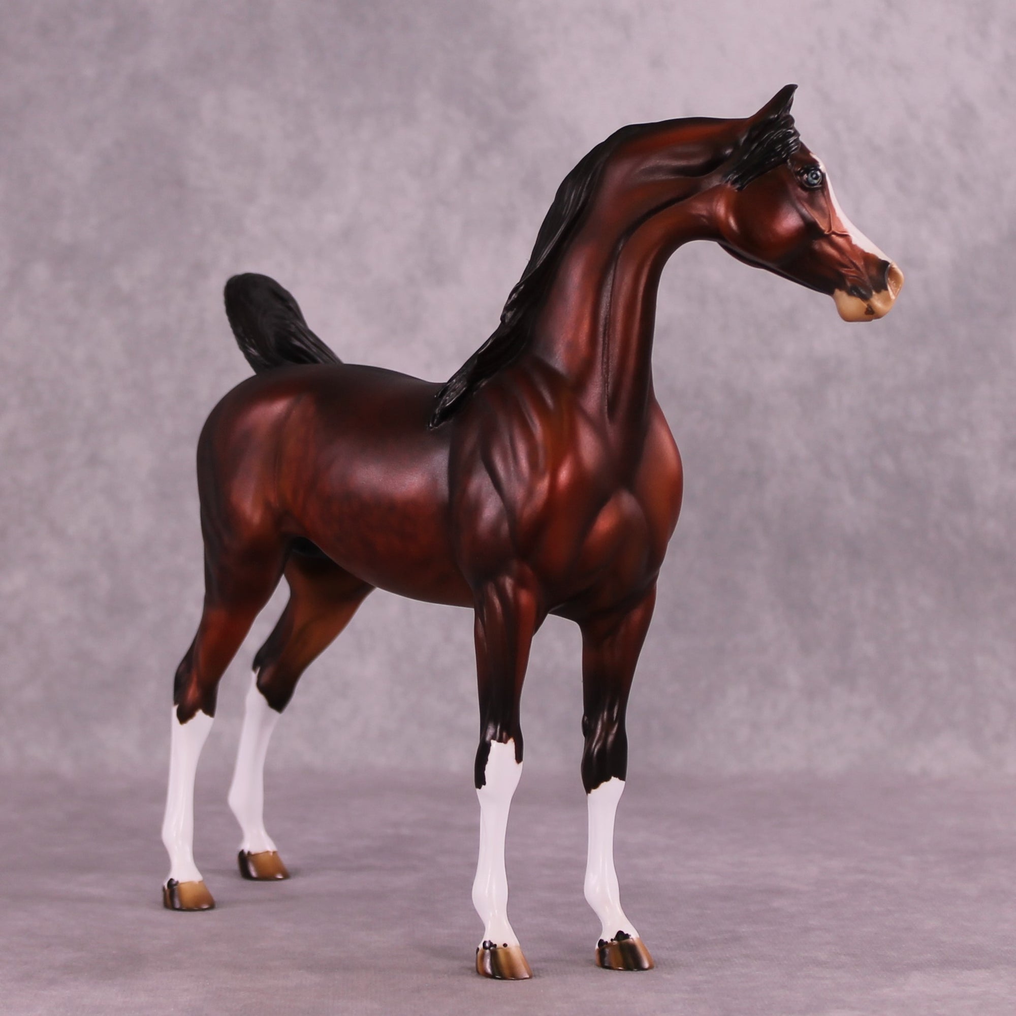 "Grenadine" OOAK FCM Arabian by Julie Keim Auction EQ25 07/15/25