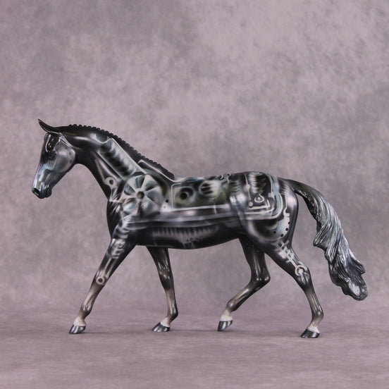 "Octothorpe" OOAK Pony by Kike Duarte SHCF25OS