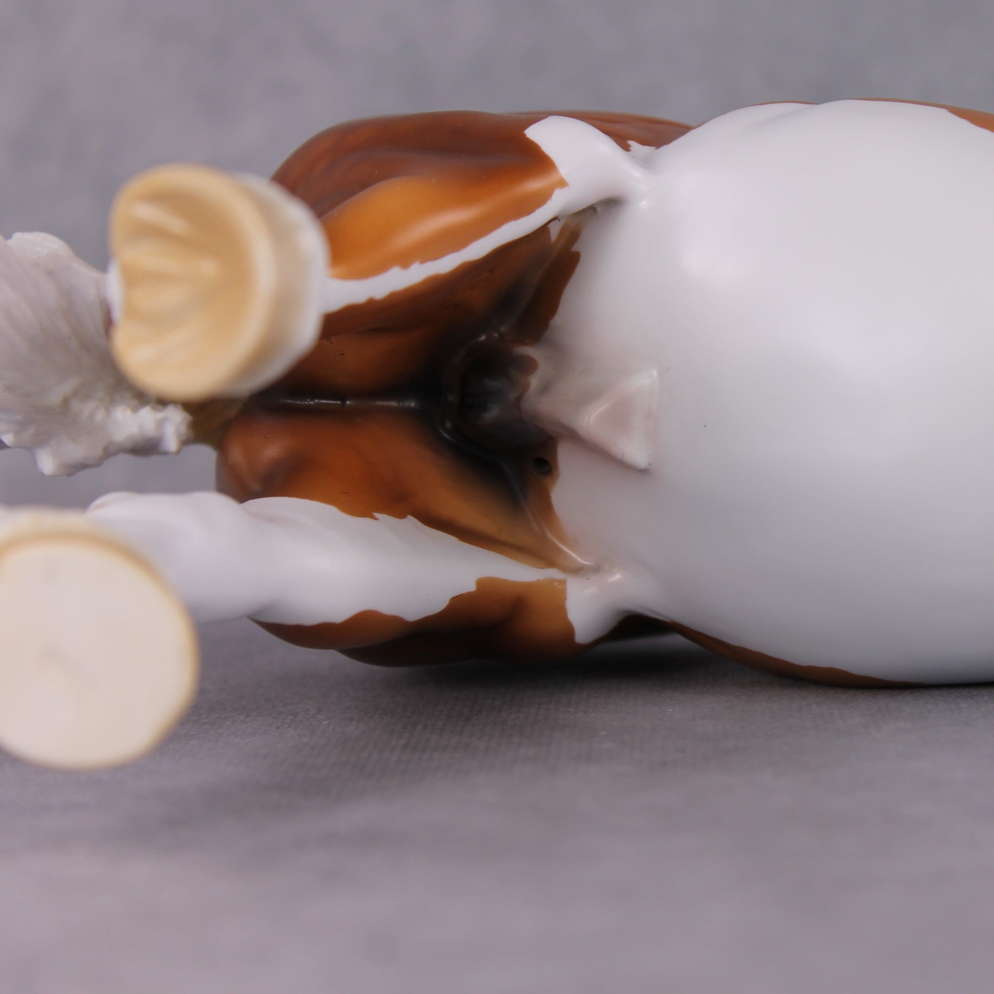 Buck LE-23 Chestnut Splash Overo Custom Heavy Draft Painted By Ellen Robbins - Call of the Wild CL24