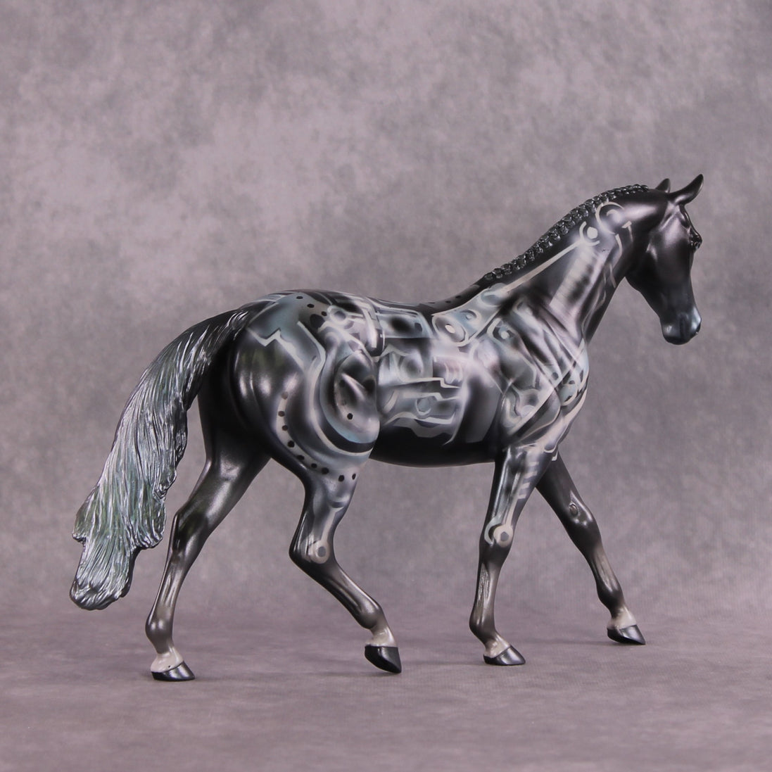 "Octothorpe" OOAK Pony by Kike Duarte SHCF25OS