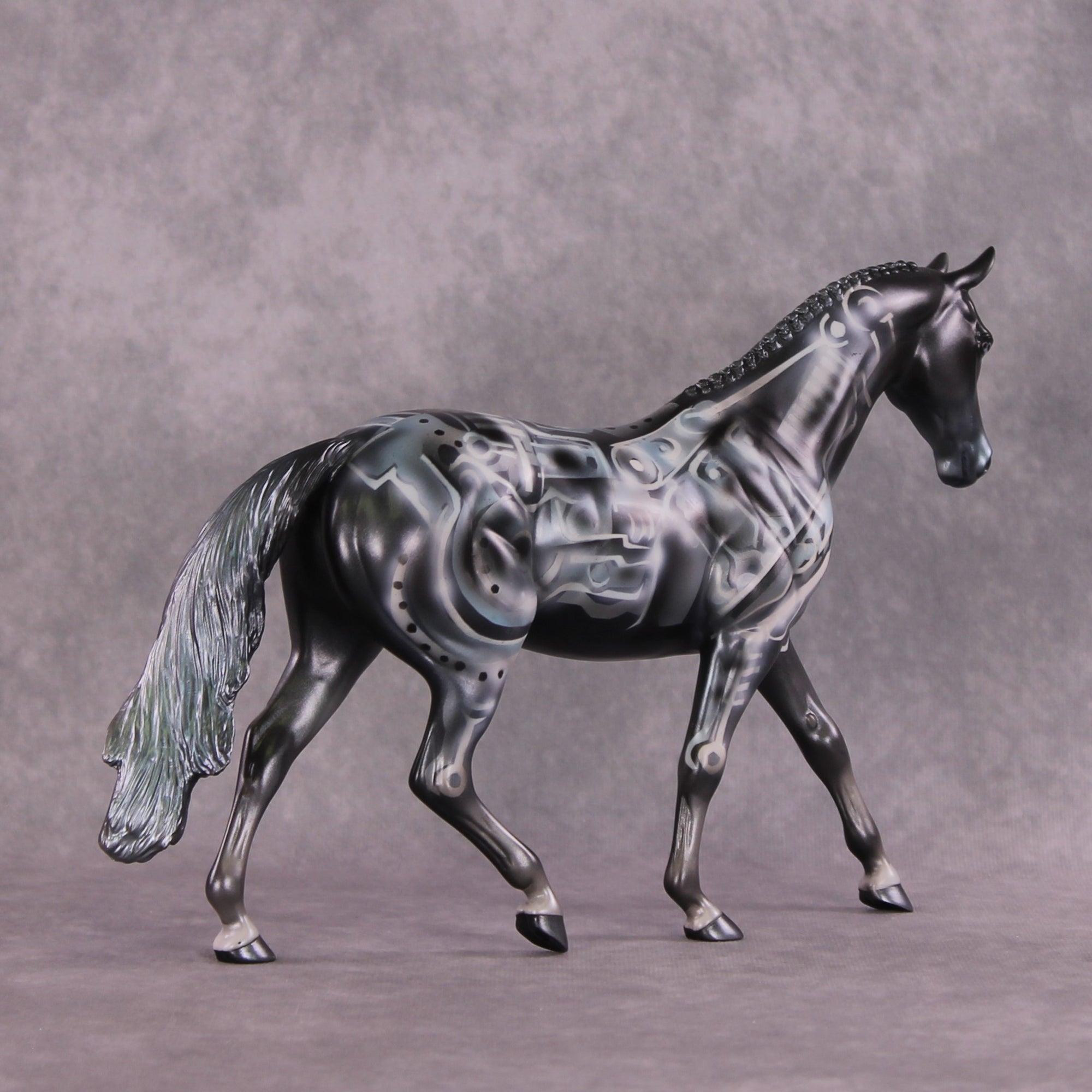 "Octothorpe" OOAK Pony by Kike Duarte SHCF25OS