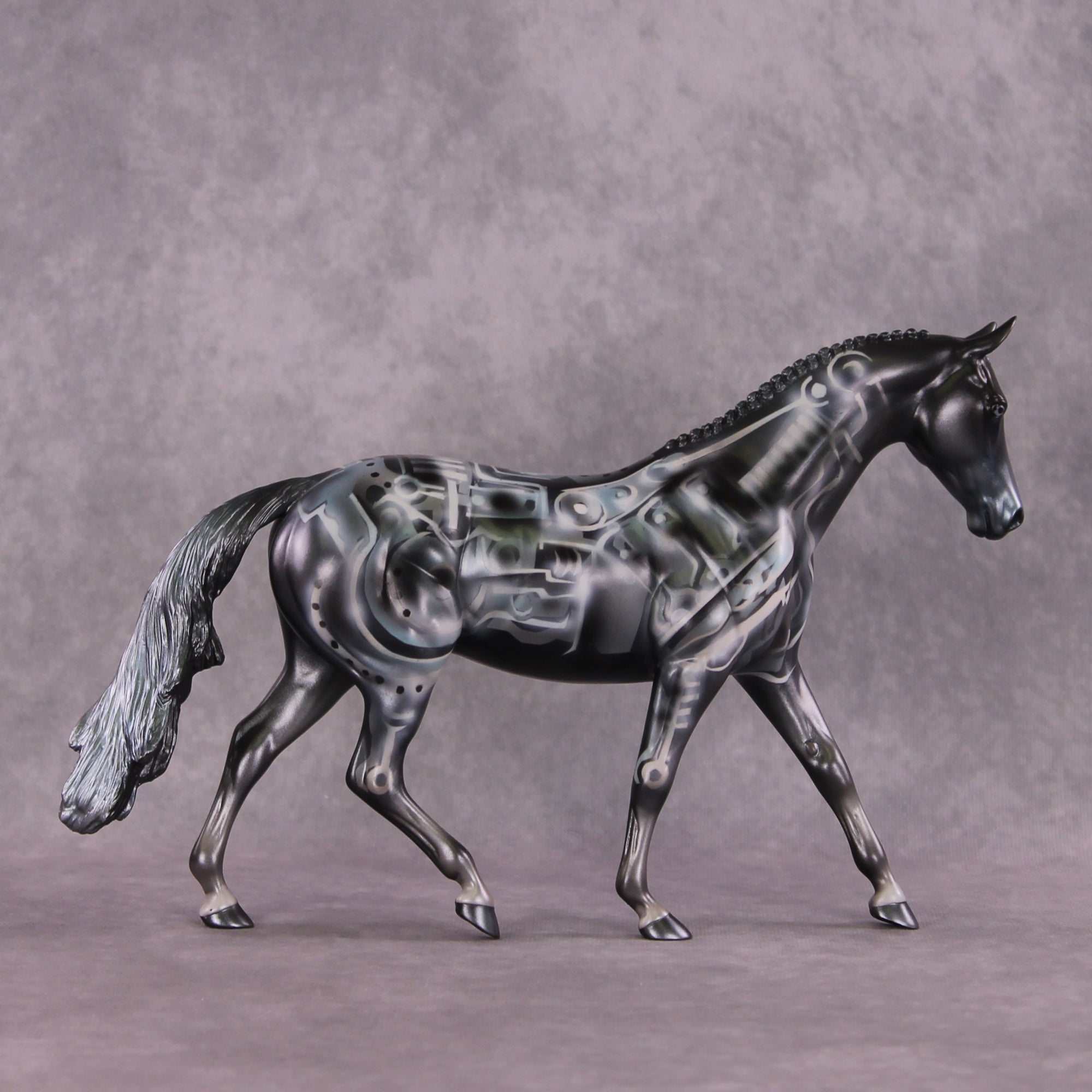 "Octothorpe" OOAK Pony by Kike Duarte SHCF25OS