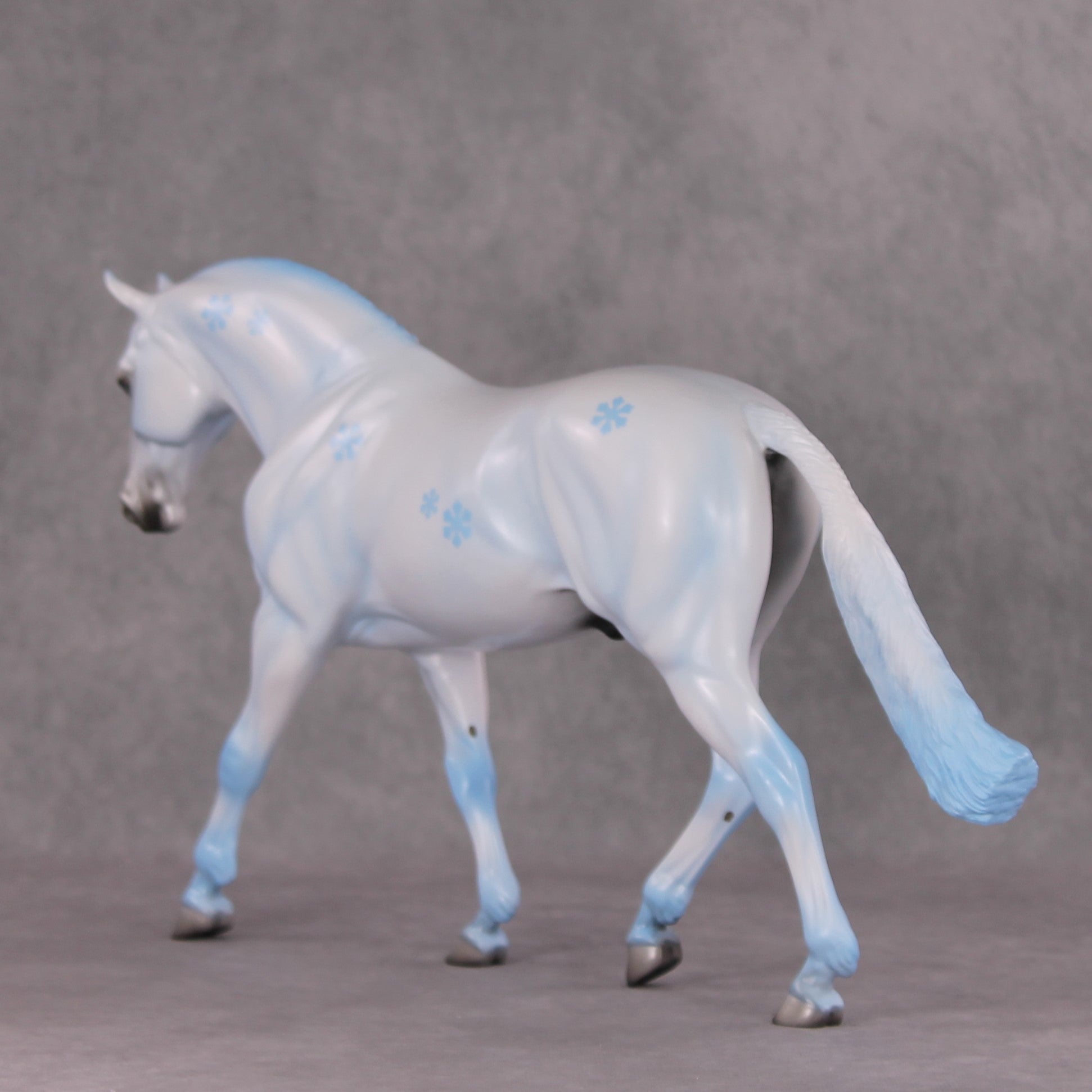 Seal Of Approval OOAK Deco Blue with Seal Irish Draft By Angela Marleau HS24