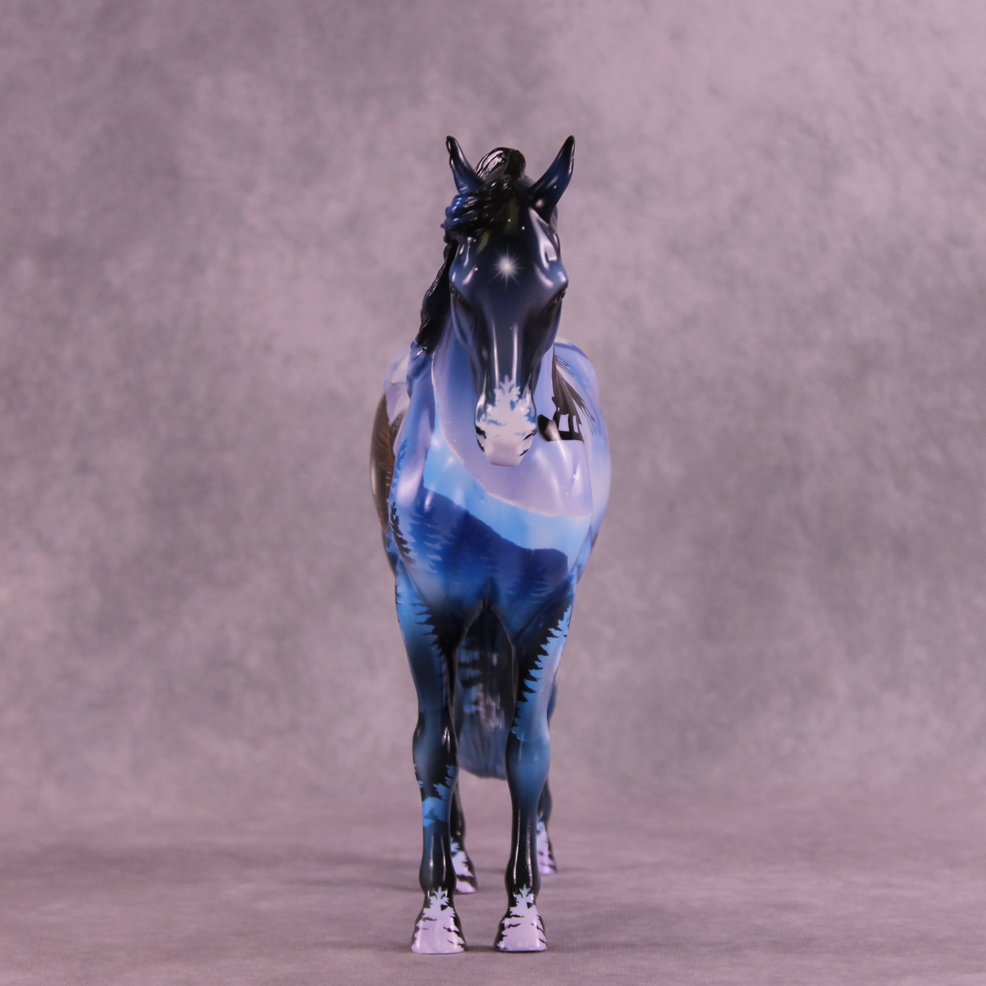 Santa is Coming OOAK FCM Andalusian by Enrique Duarte HS25