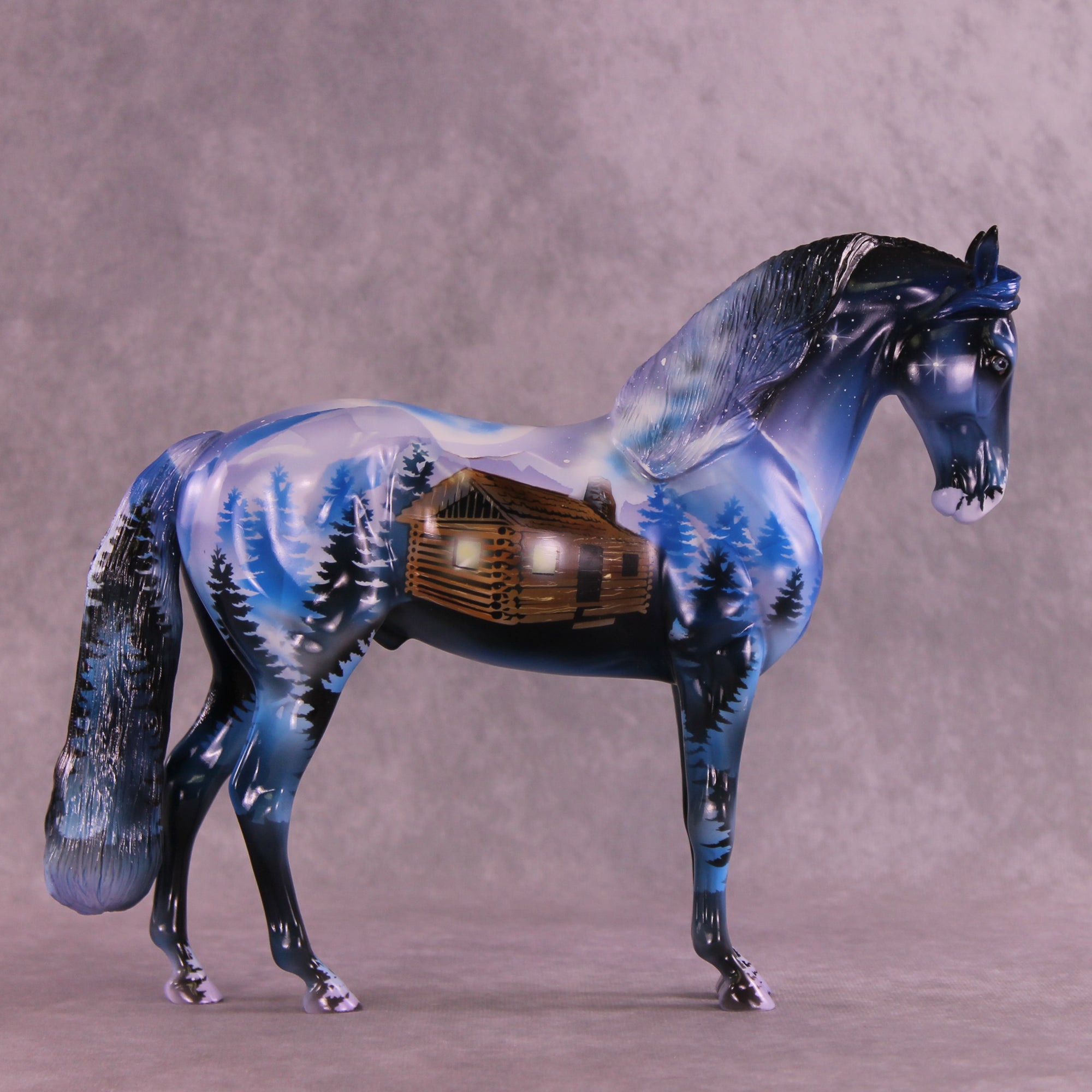 Santa is Coming OOAK FCM Andalusian by Enrique Duarte HS25