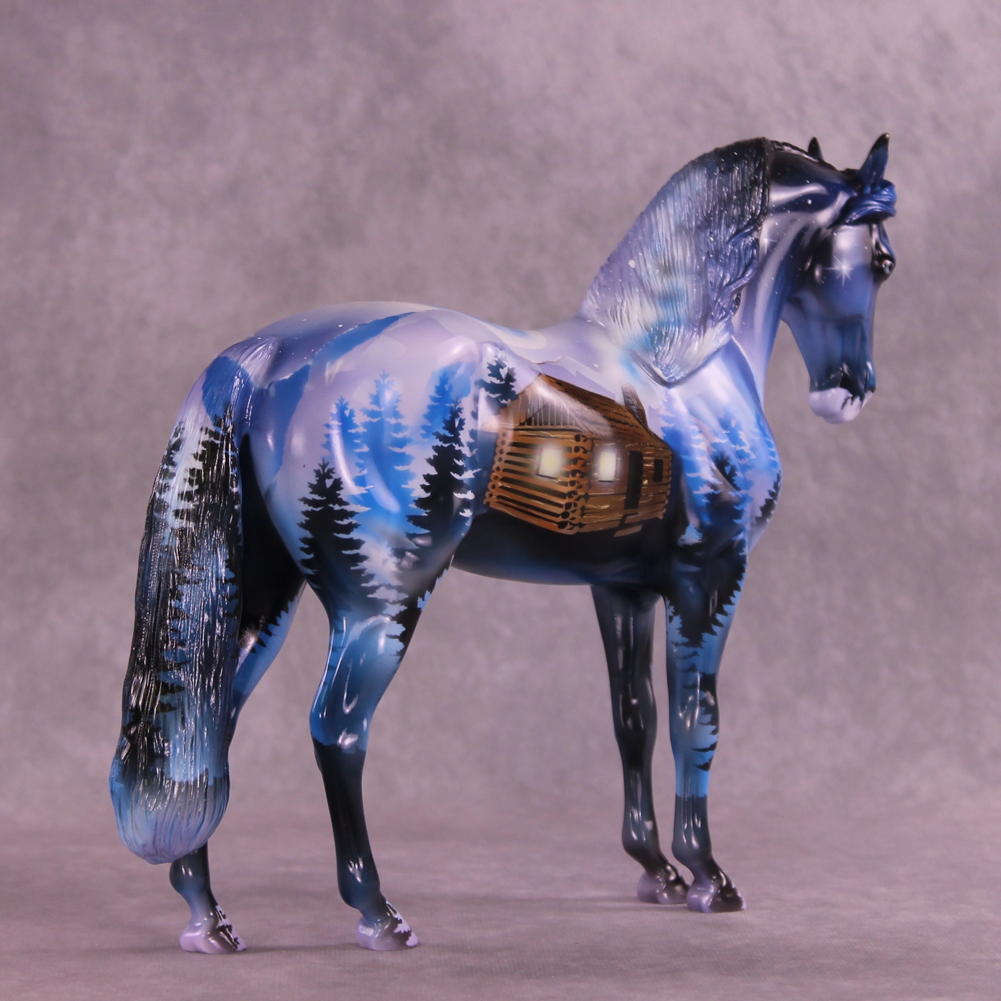 Santa is Coming OOAK FCM Andalusian by Enrique Duarte HS25