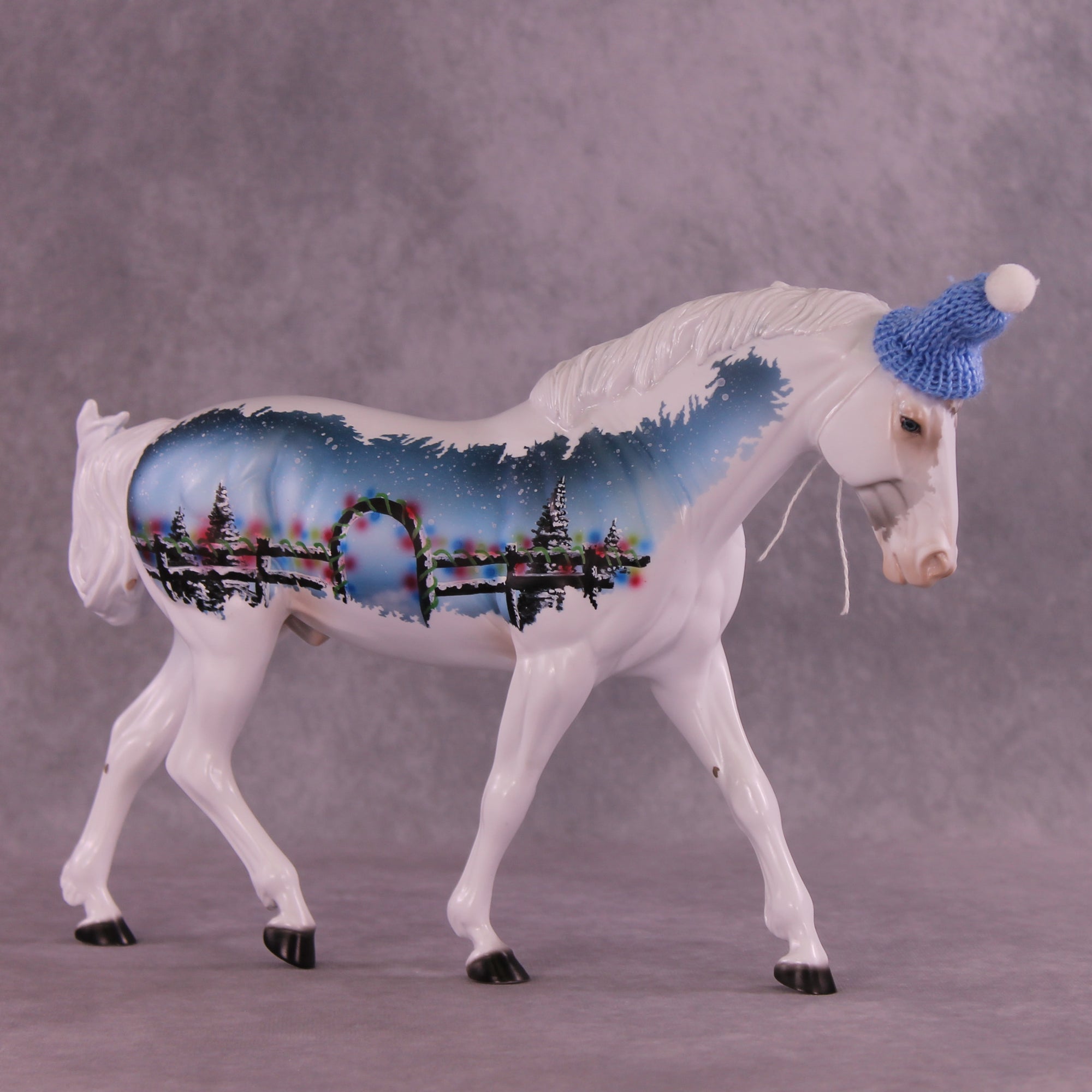 Tis the Season OOAK FCM Irish Draught by Dawn Quick DDOOAKs25