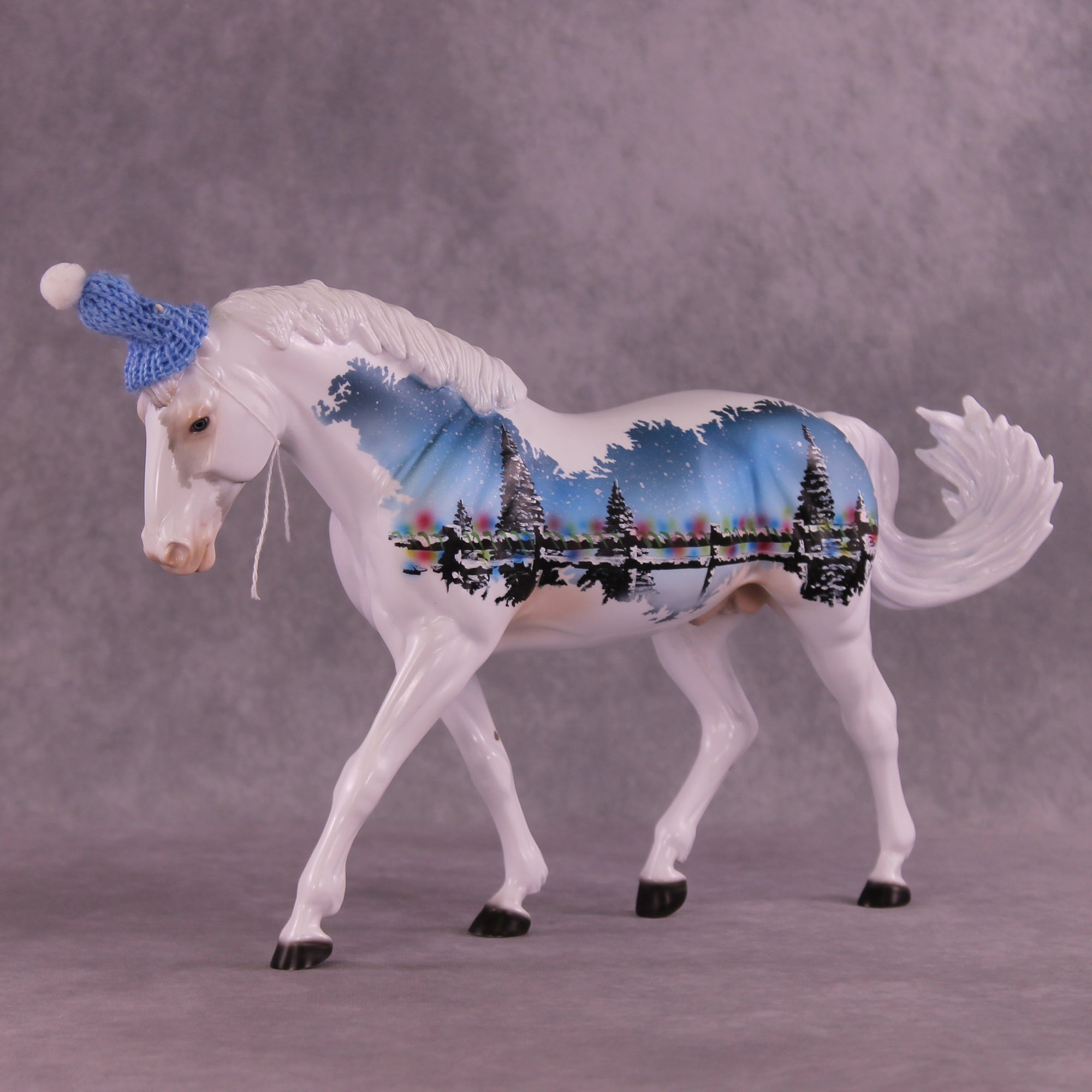 Tis the Season OOAK FCM Irish Draught by Dawn Quick DDOOAKs25