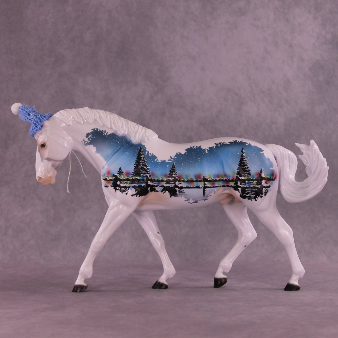 Tis the Season OOAK FCM Irish Draught by Dawn Quick DDOOAKs25