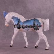 Tis the Season OOAK FCM Irish Draught by Dawn Quick DDOOAKs25