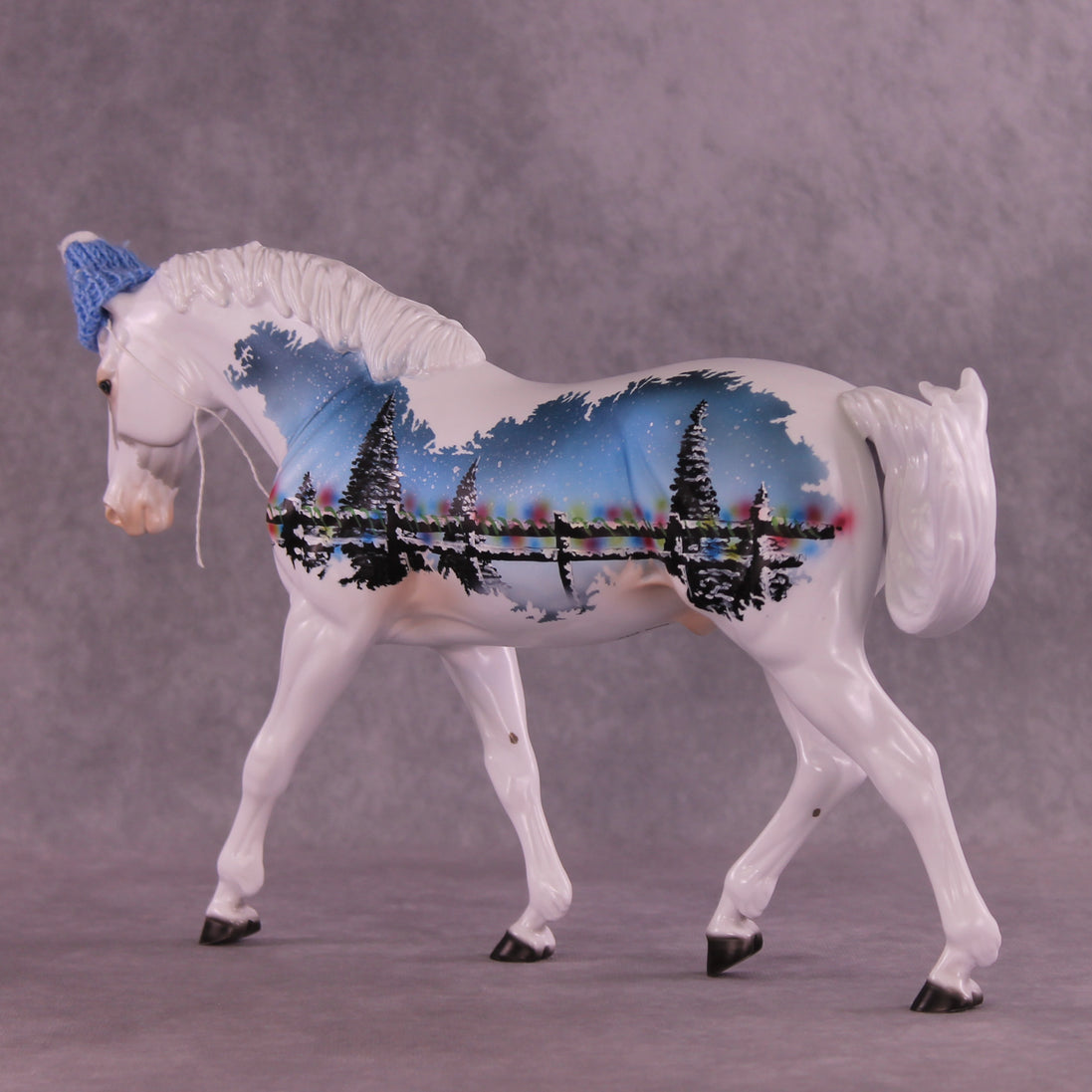 Tis the Season OOAK FCM Irish Draught by Dawn Quick DDOOAKs25