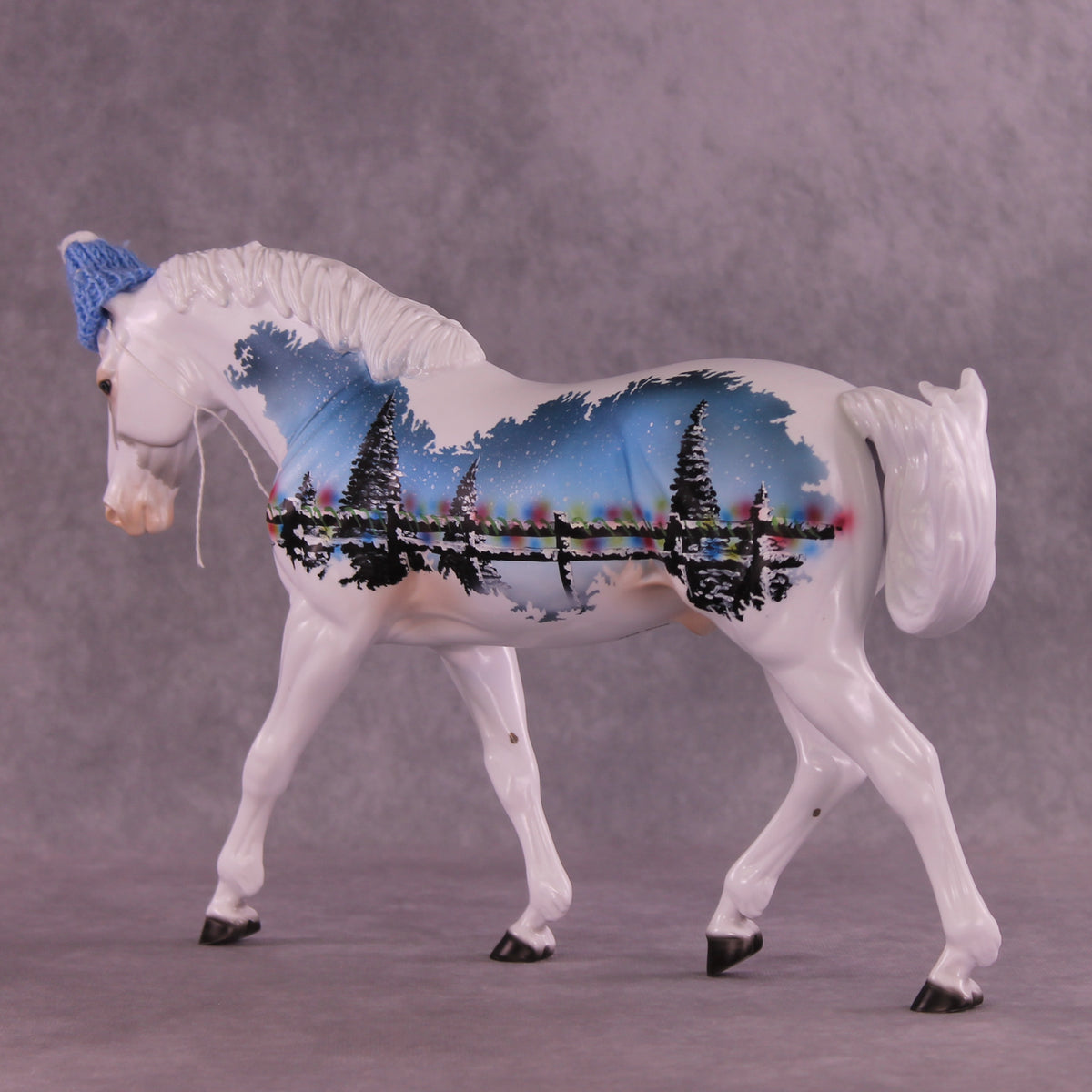 Tis the Season OOAK FCM Irish Draught by Dawn Quick DDOOAKs25
