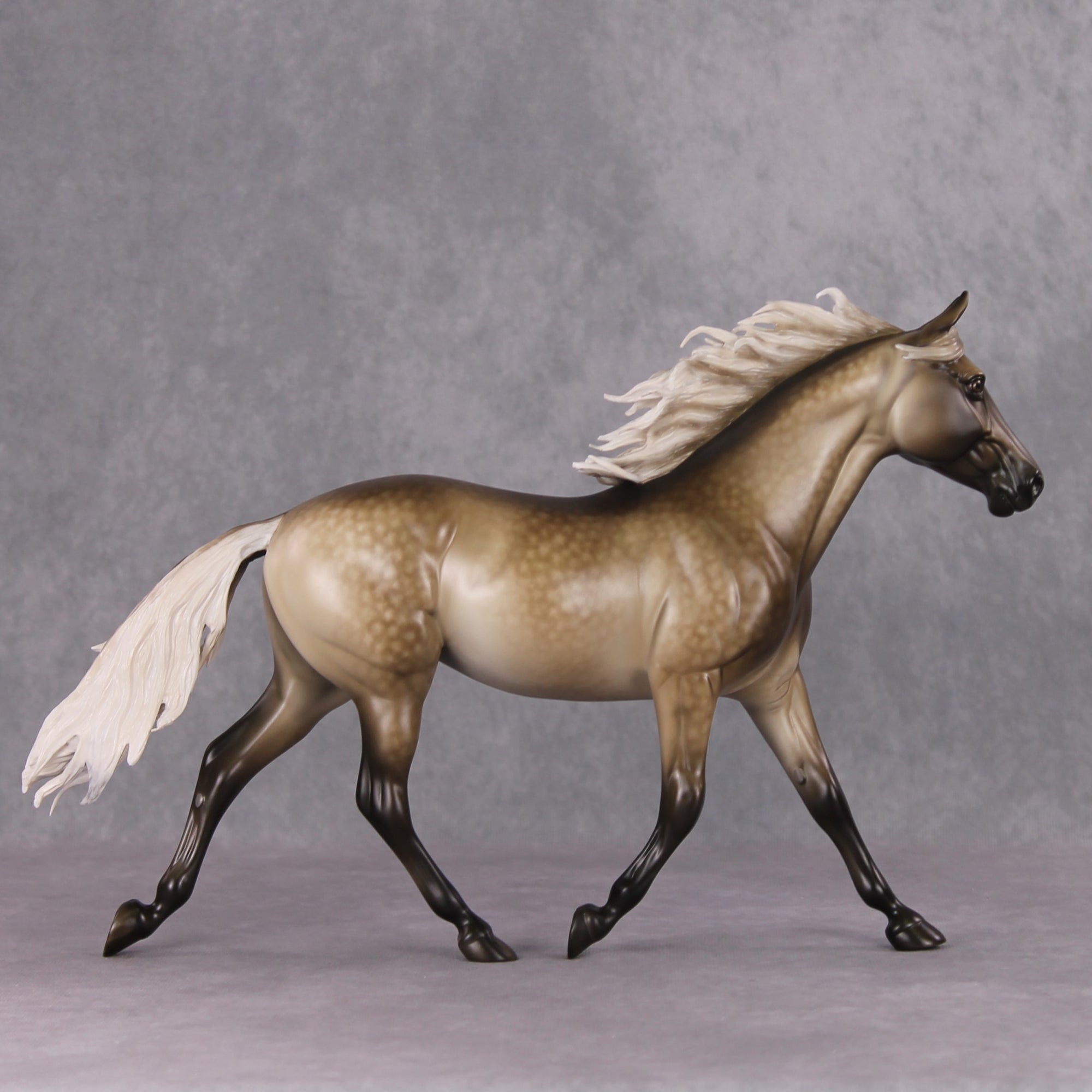 Tidings OOAK Dappled Silver Buckskin Custom Palouse  By Sheryl Leisure Best Offers 12/17/24