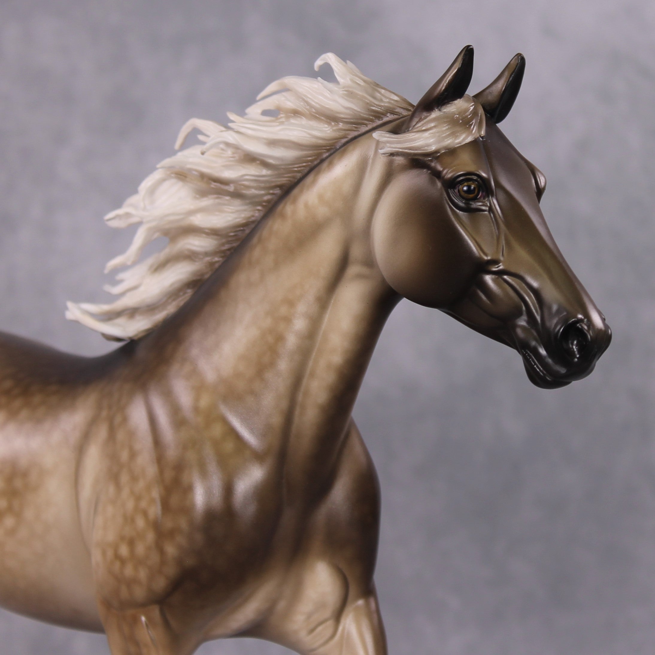 Tidings OOAK Dappled Silver Buckskin Custom Palouse By