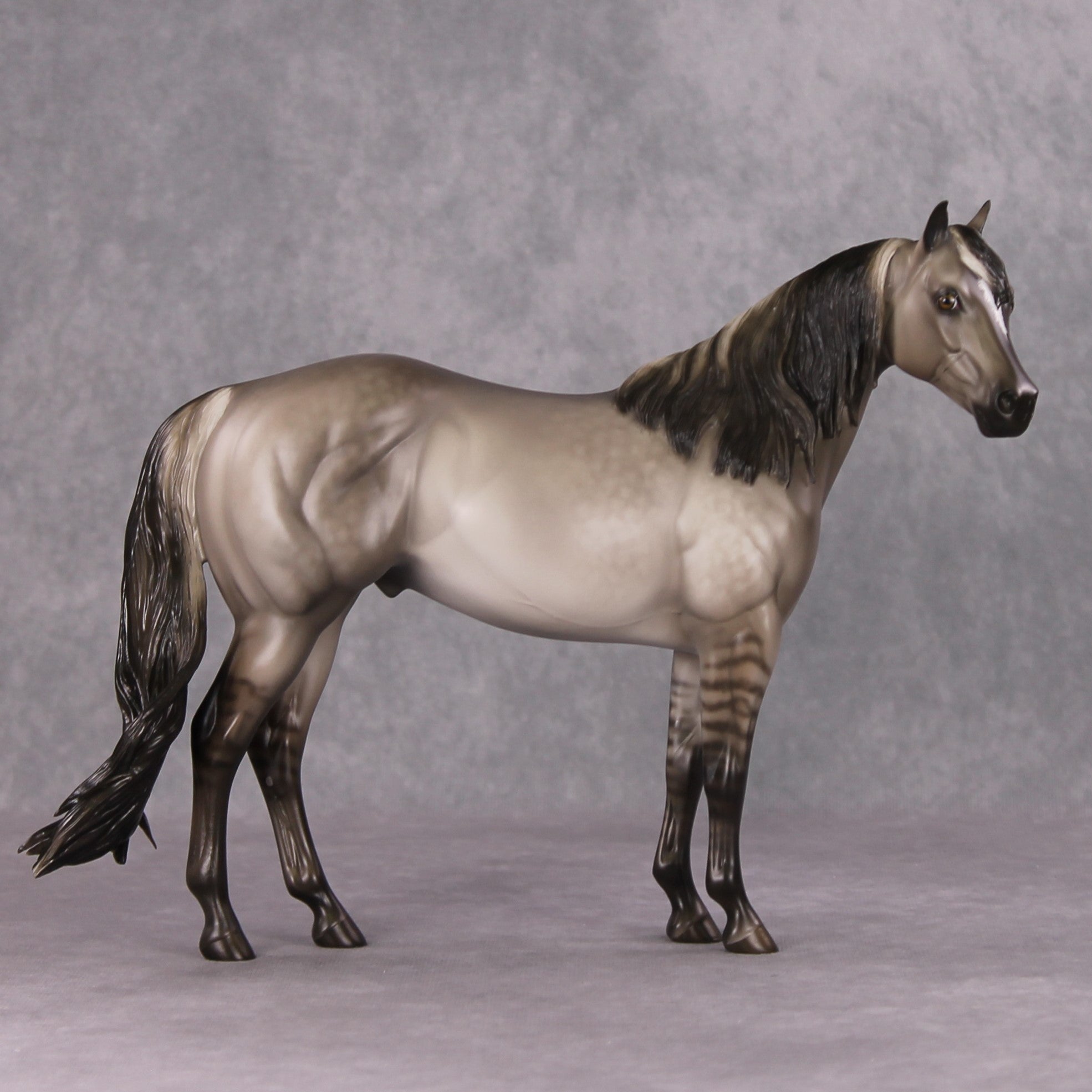 Tomten OOAK Dappled Silver Dun ISH By Sheryl Leisure Best Offers 12/17/24