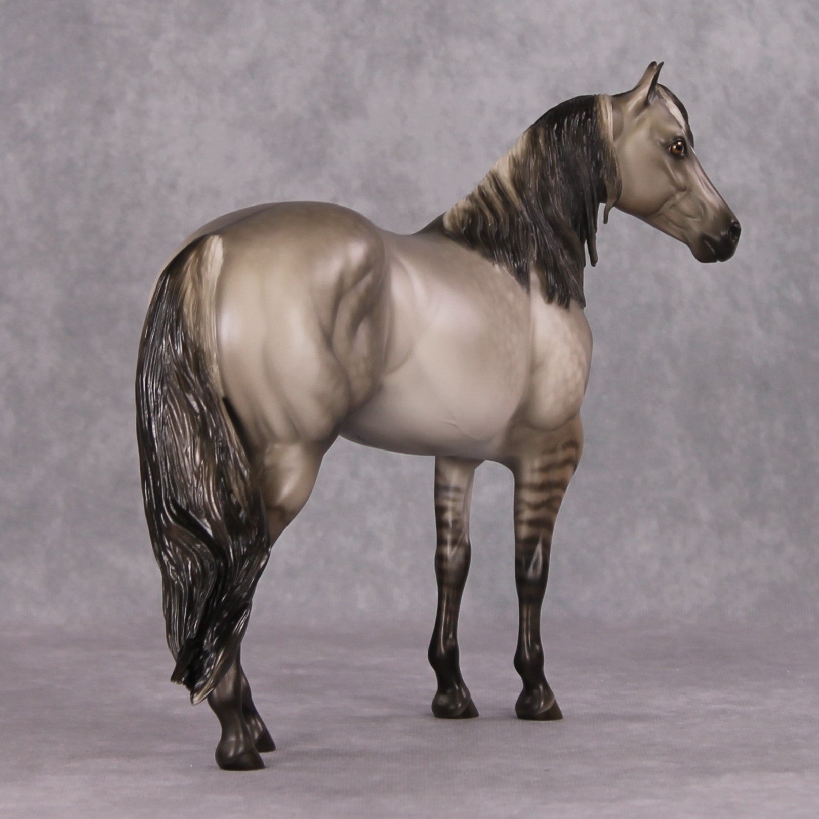 Tomten OOAK Dappled Silver Dun ISH By Sheryl Leisure Best Offers 12/17/24