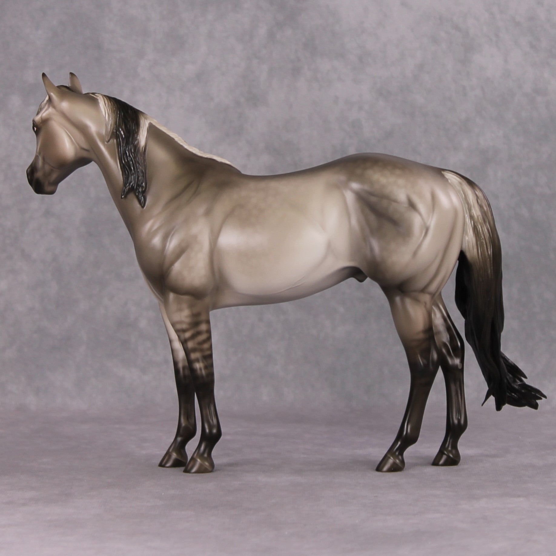 Tomten OOAK Dappled Silver Dun ISH By Sheryl Leisure Best Offers 12/17/24