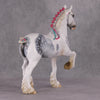Hendrick OOAK Dappled Grey Tobiano Trotting Drafter By Heather Bullach Best Offers 12/17/24