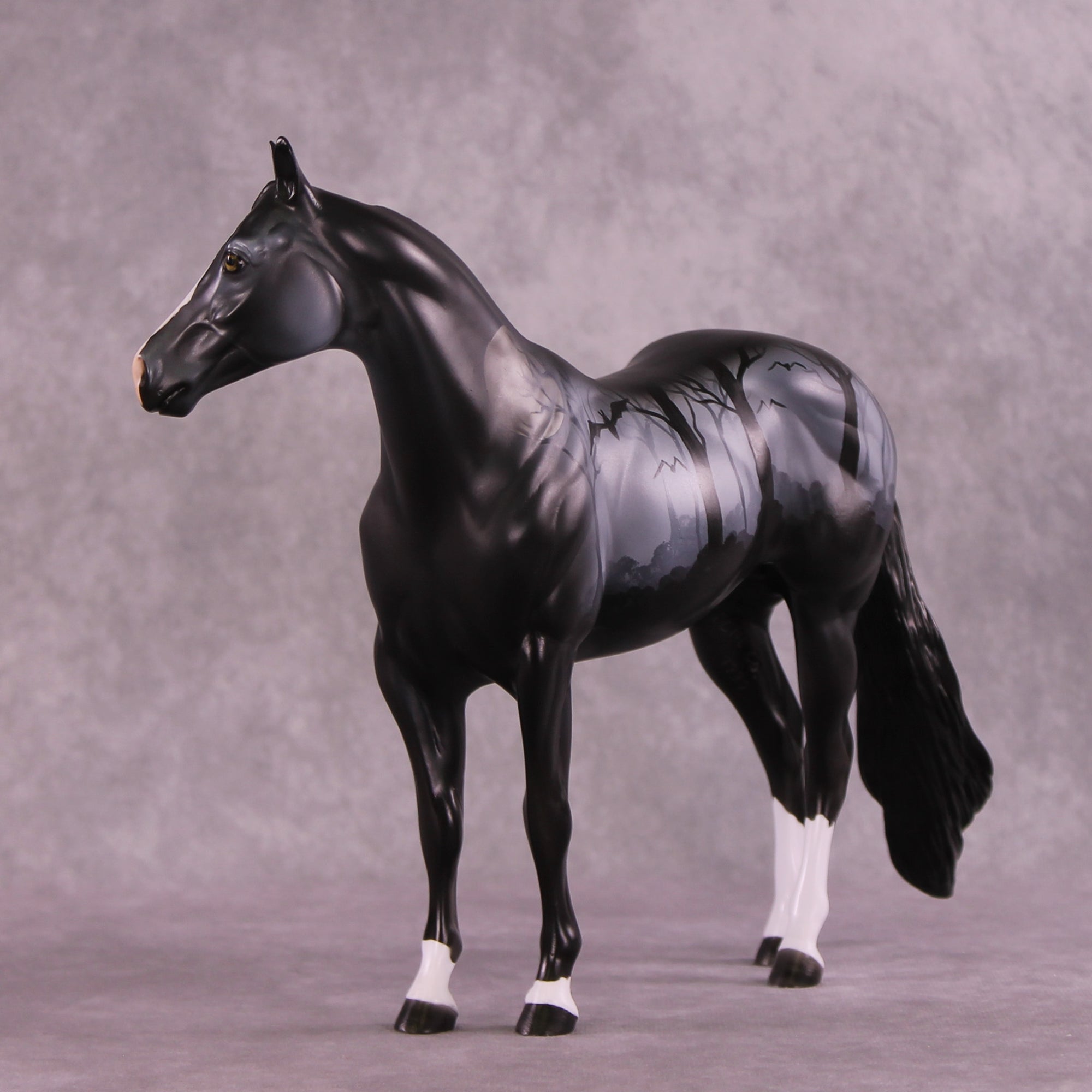 Ghoulish Gates OOAK Ideal Stock Horse by Dawn Quick DDOOAKs25