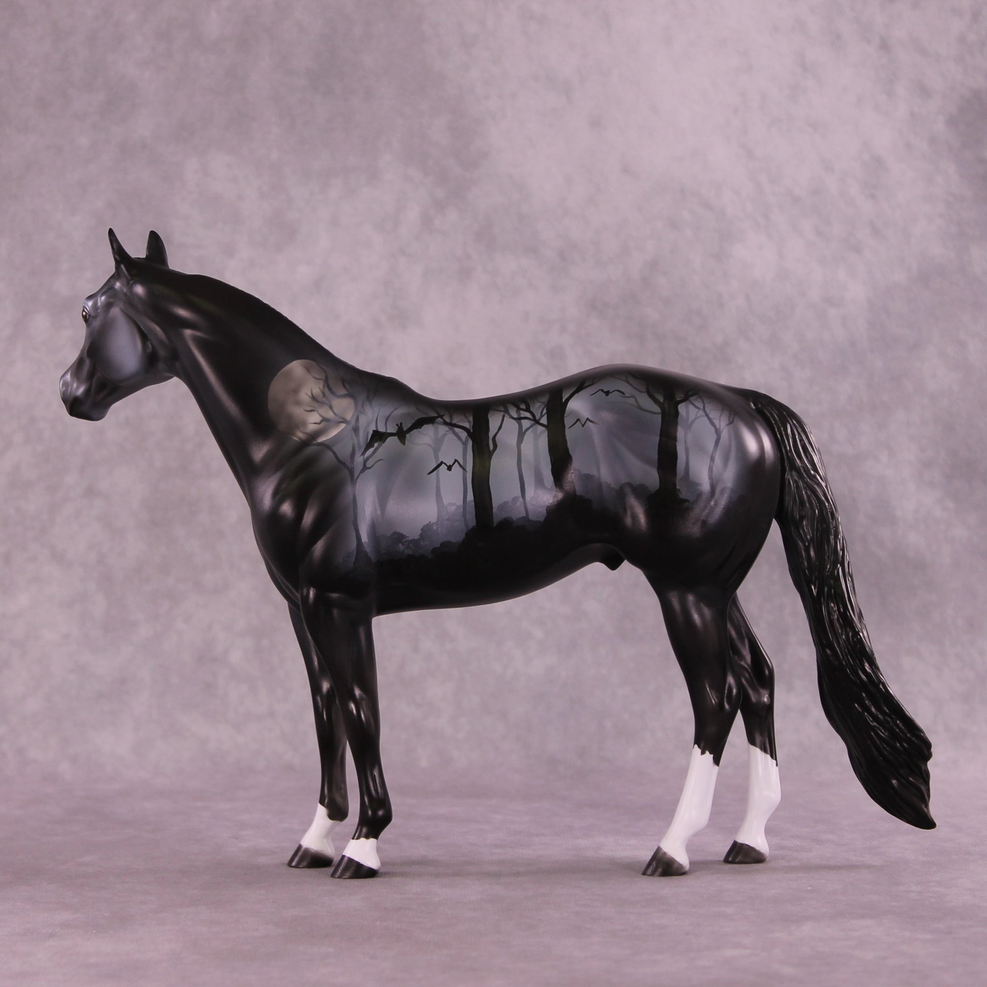 Ghoulish Gates OOAK Ideal Stock Horse by Dawn Quick DDOOAKs25