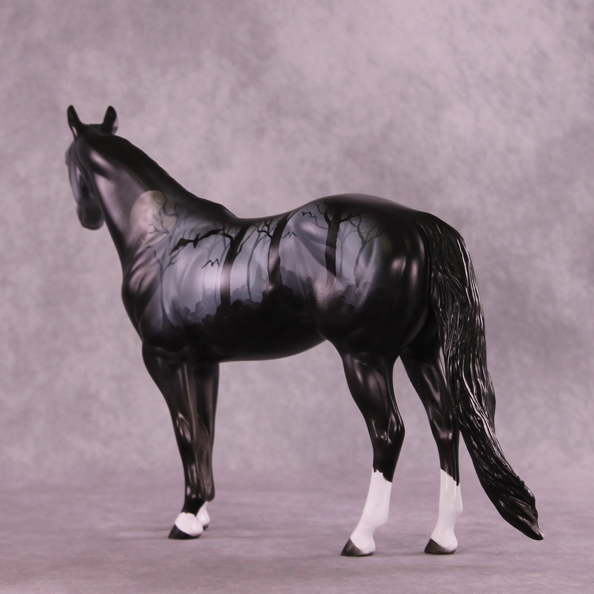 Ghoulish Gates OOAK Ideal Stock Horse by Dawn Quick DDOOAKs25