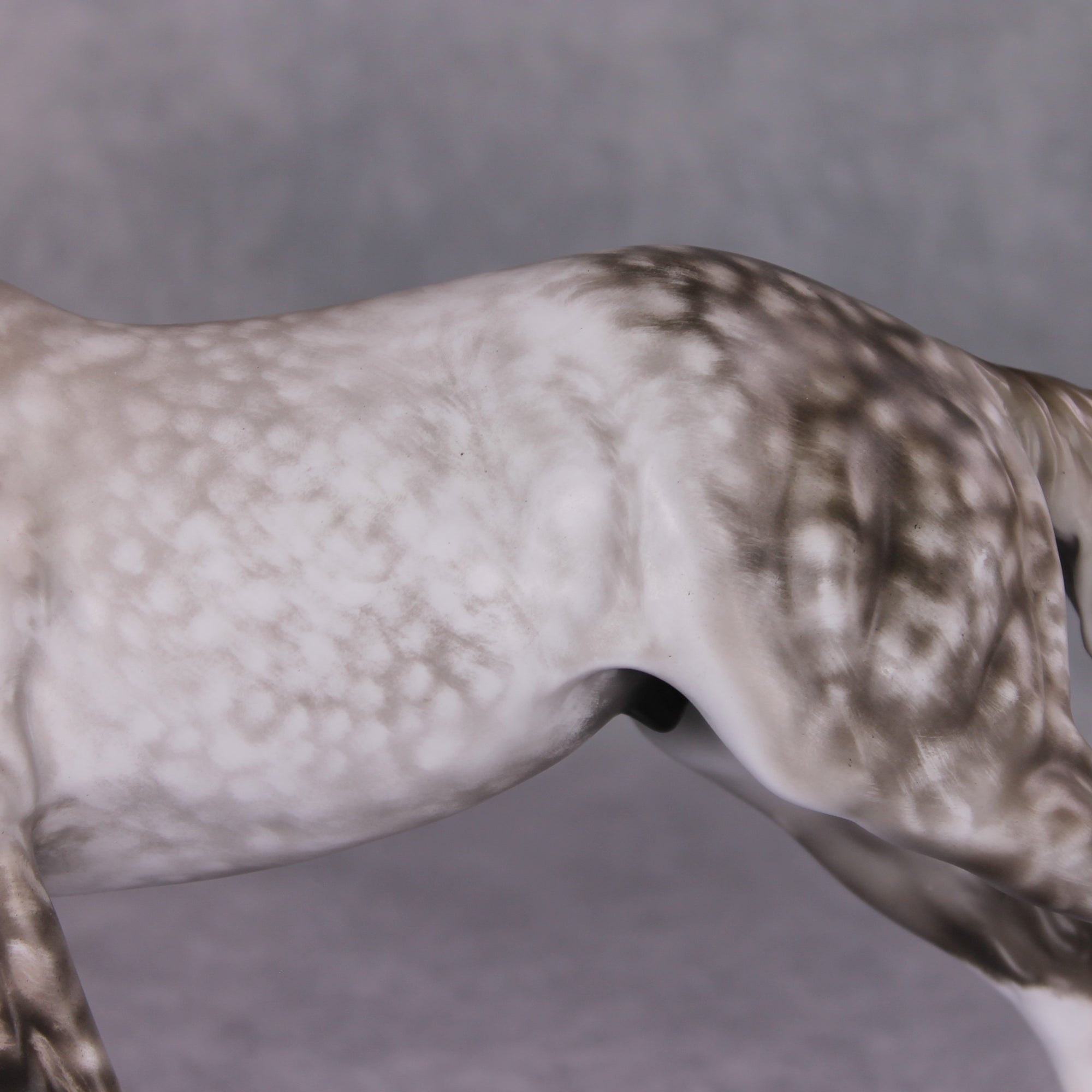 Frederick OOAK Dappled Grey Custom Running Stock Horse By Maggie Jenner- Bennett Best Offers 12/17/24