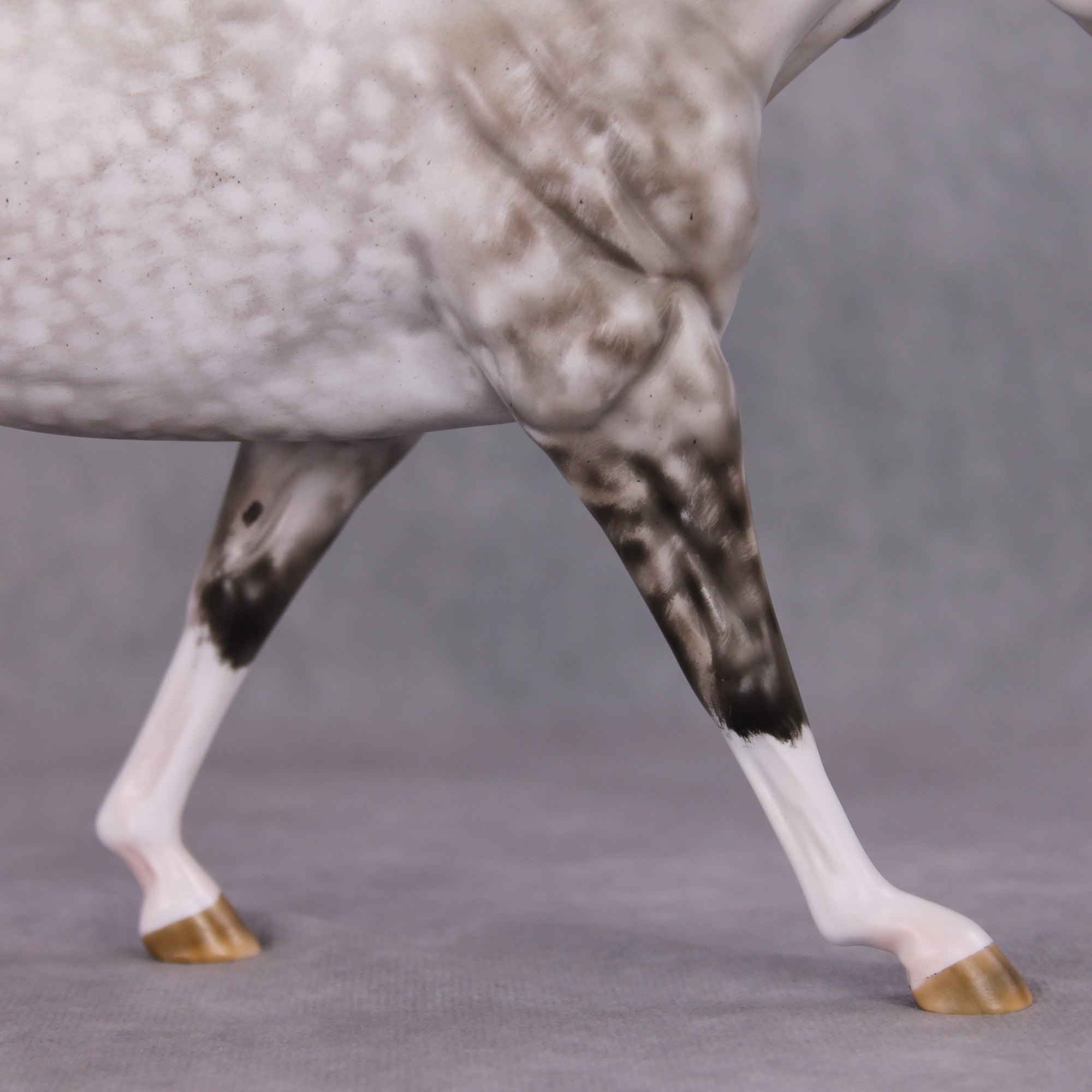 Frederick OOAK Dappled Grey Custom Running Stock Horse By Maggie Jenner- Bennett Best Offers 12/17/24