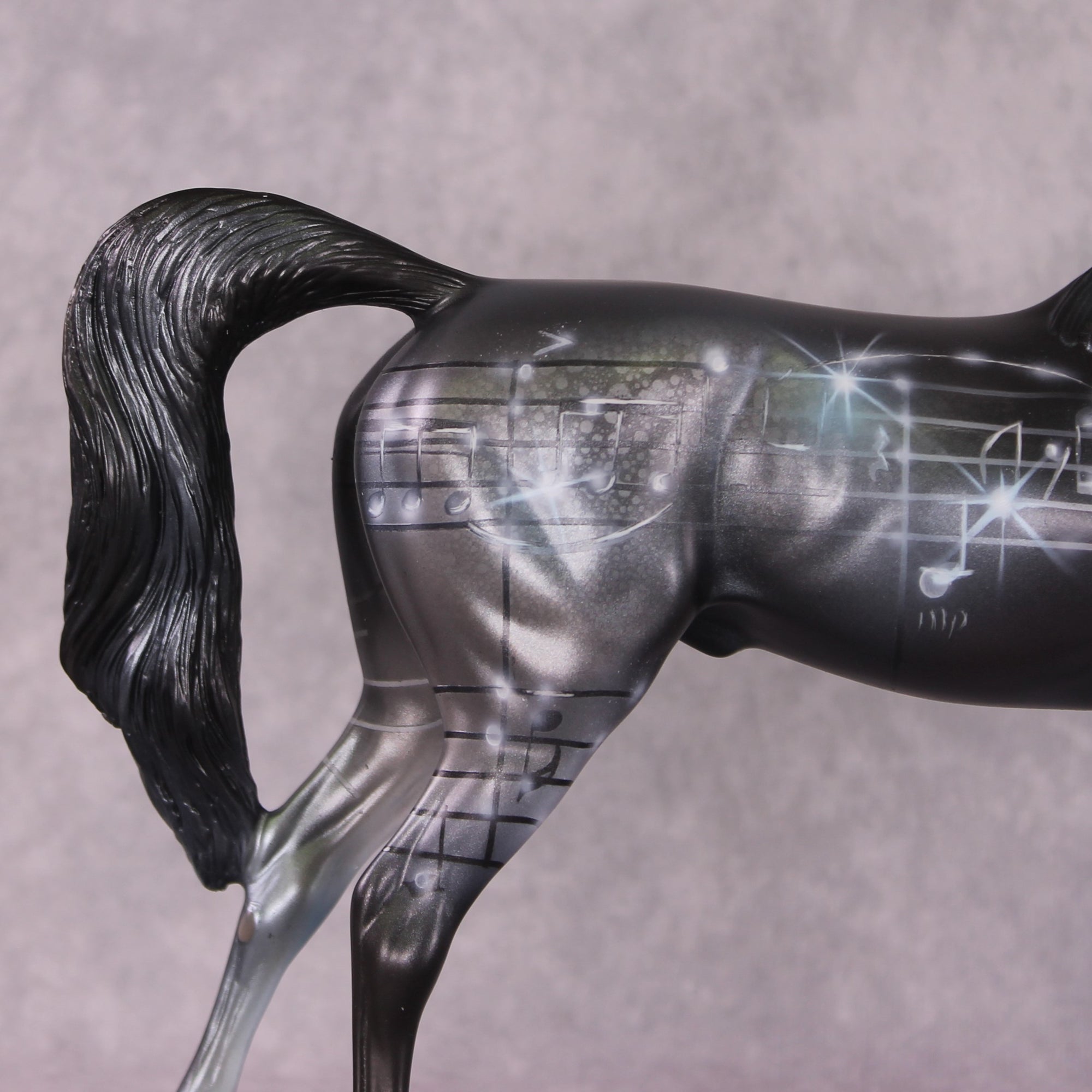 &quot;Beethoven&quot; OOAK Arabian by Kike Duarte SHCF25