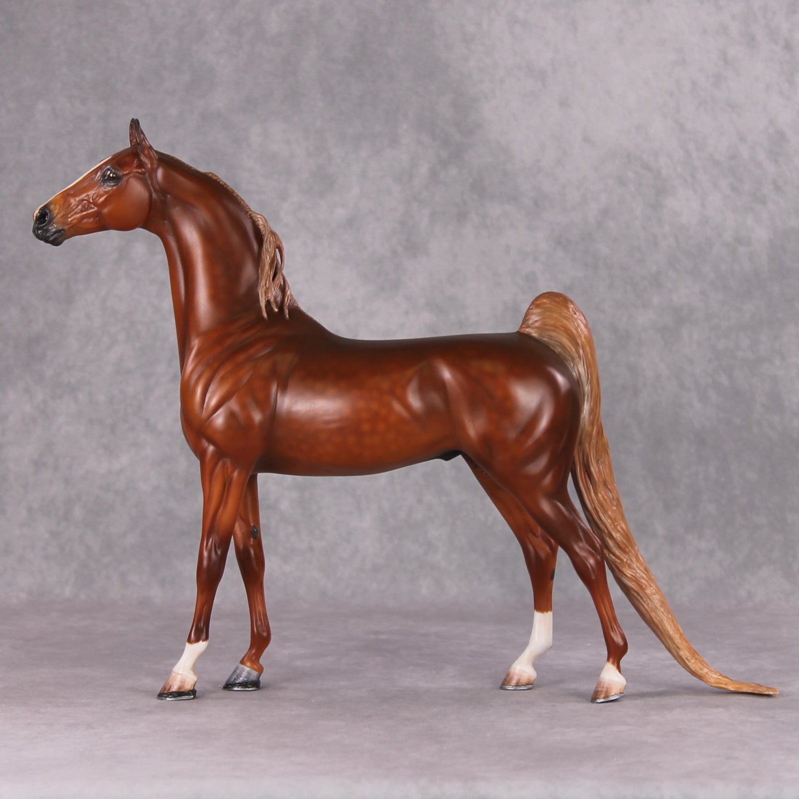 Emphasis OOAK Extreme Custom Arabian Stallion to a Dappled Chestnut Saddlebred By Kylee Parks Best Offers 12/17/24