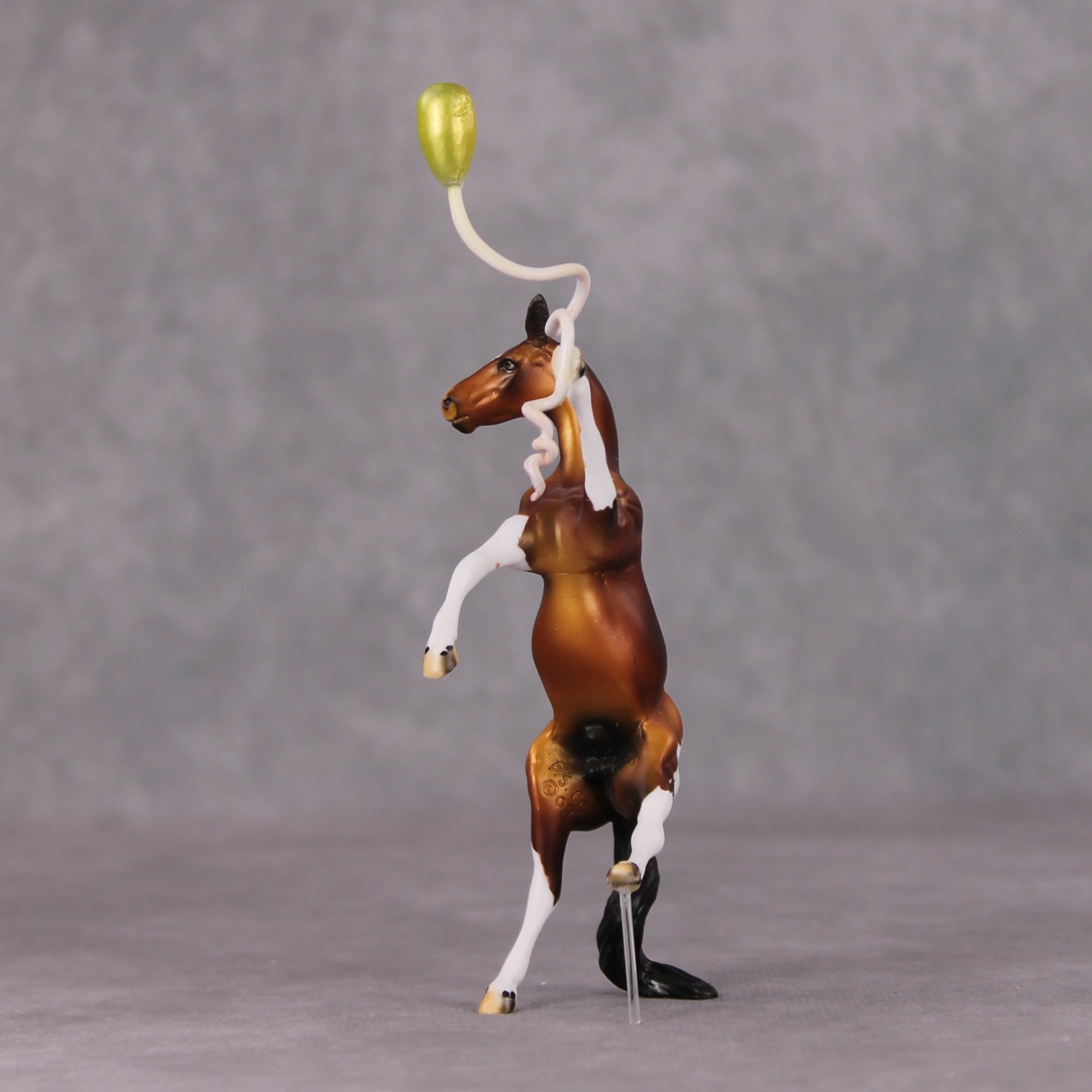 One Fine Day OOAK Extreme Custom Mule Chip with Balloon By Dawn Quick HS24 MHP Auction Piece