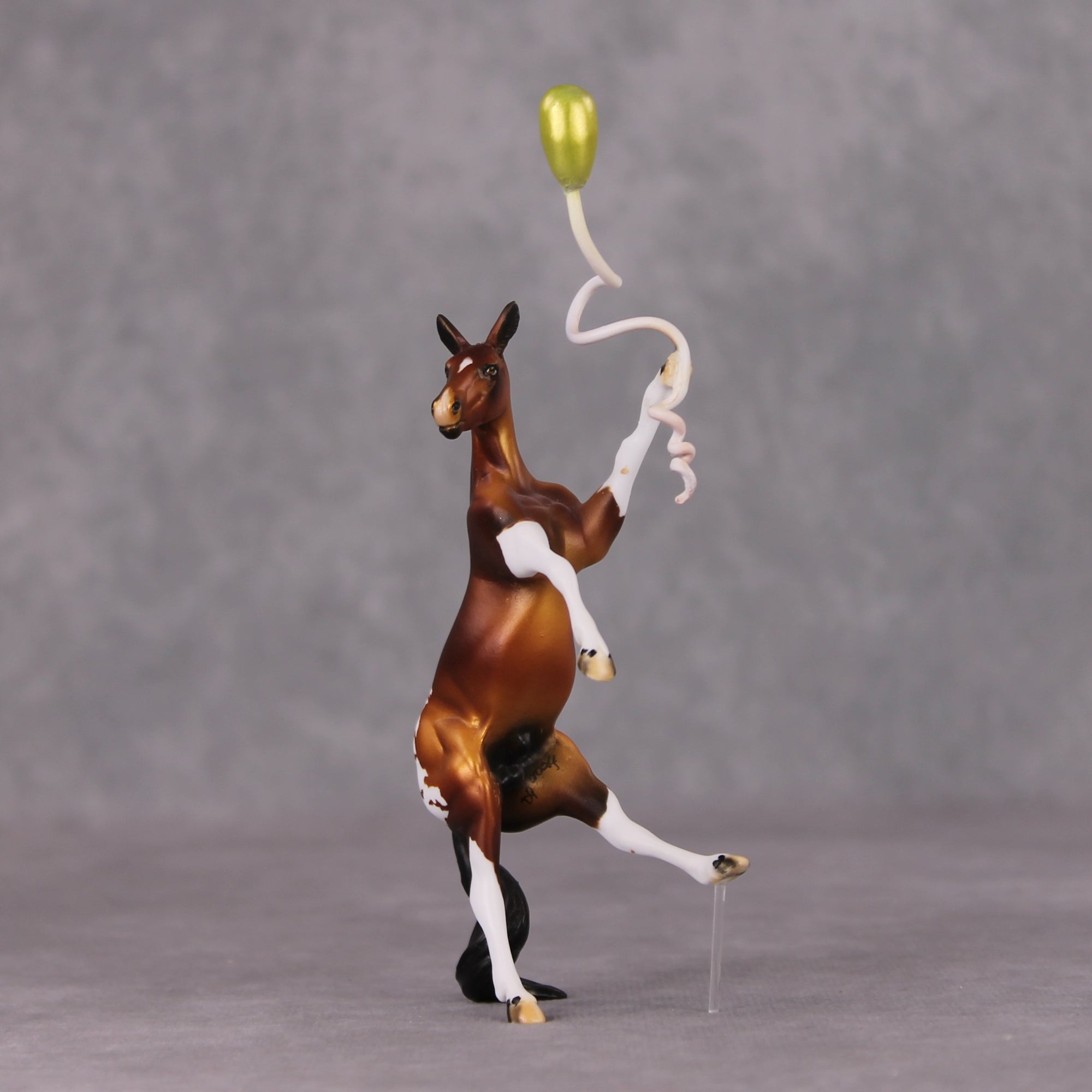 One Fine Day OOAK Extreme Custom Mule Chip with Balloon By Dawn Quick HS24 MHP Auction Piece