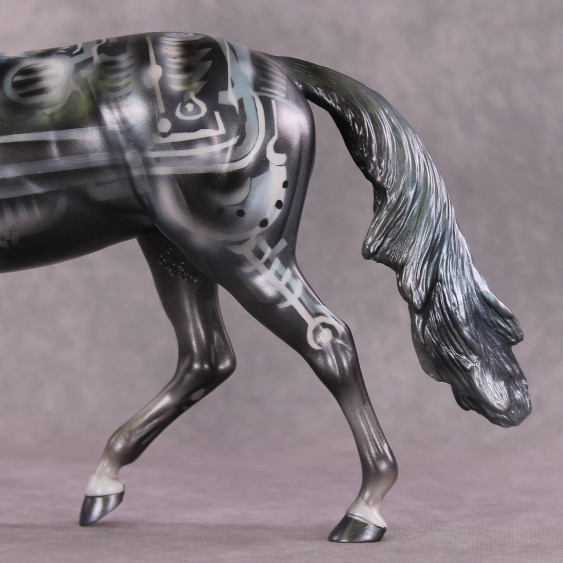 "Octothorpe" OOAK Pony by Kike Duarte SHCF25OS