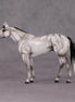 Deep Winter OOAK Glossy Grey Stock Chip By Ellen Robbins HS24 MHP Auction Piece