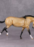 Effoh OOAK Dappled Buckskin Custom Pebble Mule By Angela Marleau HS24 MHP Auction Piece