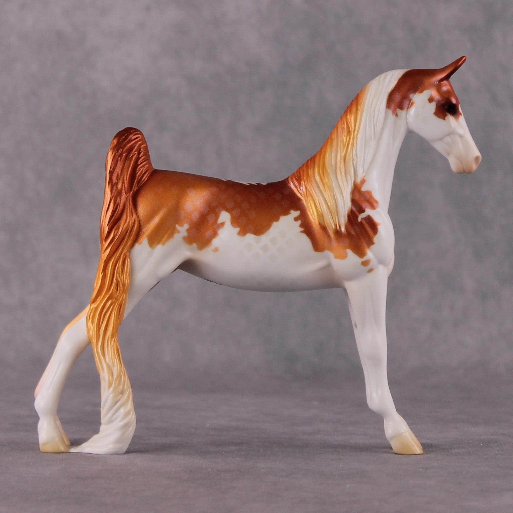 "Nishkigoi" OOAK Koi Inspired Saddlebred Pebble by Jess Hamill